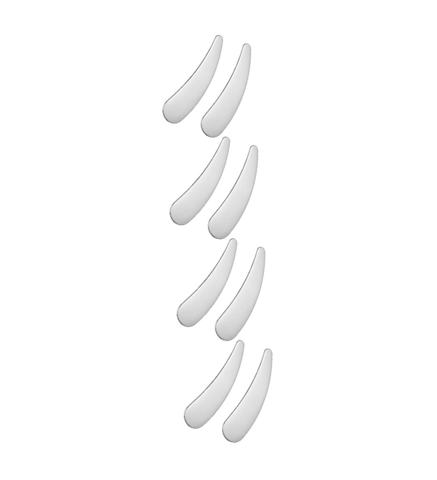 OHPHCALL 8 Pcs Cosmetic Spatula Face Cream Scoop Makeup Spatula Small Beauty Spatula Facial Spatula Facial Cream Spatula Lip Balm Spatula Mini Spatula Esthetician Supplies Cosmetics Spatula 1 g (Pack of 1) As Shownx4pcs - Buy Online on GoSupps.com