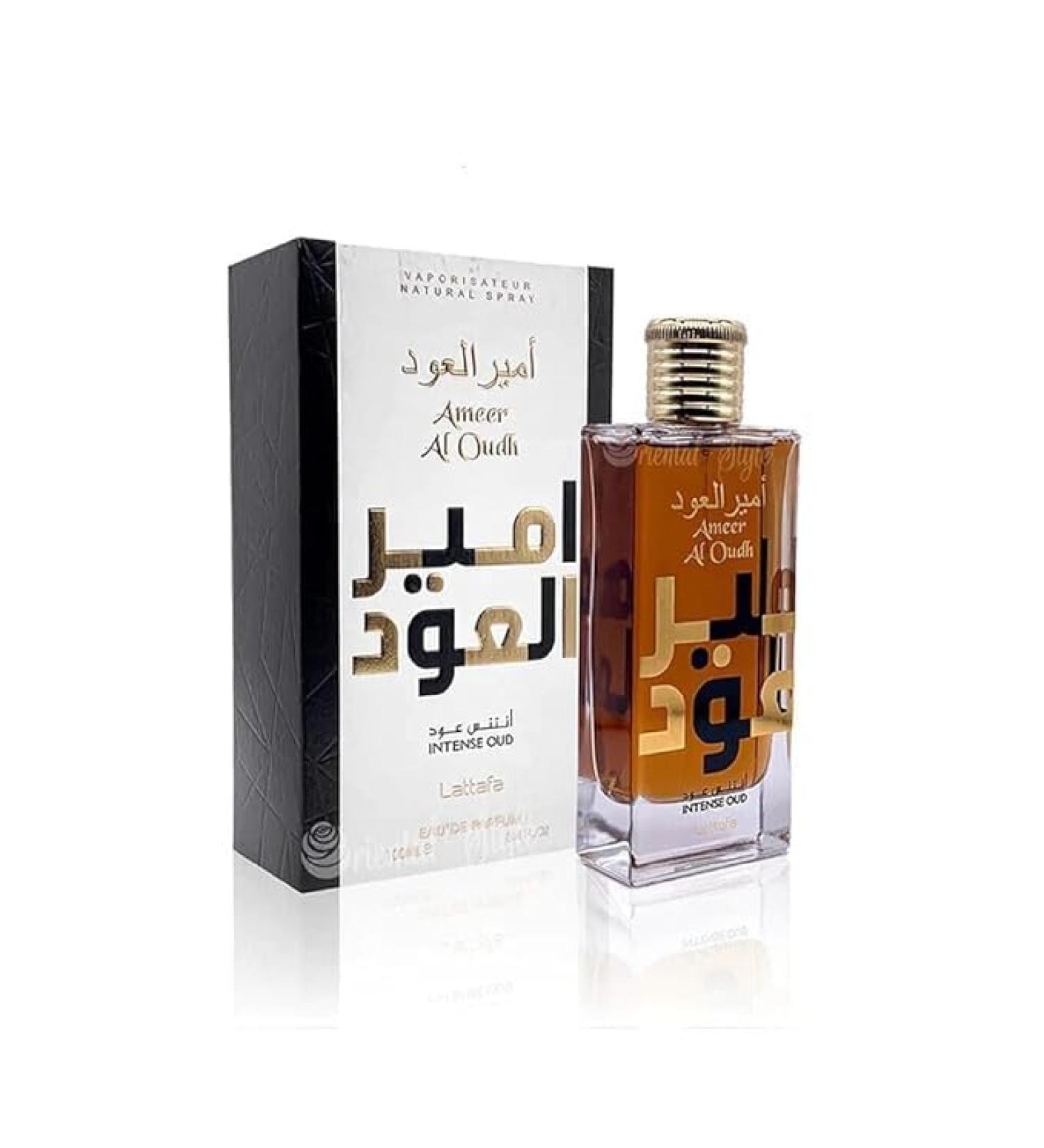 Ameer Al Oudh Intense Eau De Perfume Men-Women Unisex Spray 100ML-3.4Floz Unisex Premium Imported Fragrances of Spray Scent
