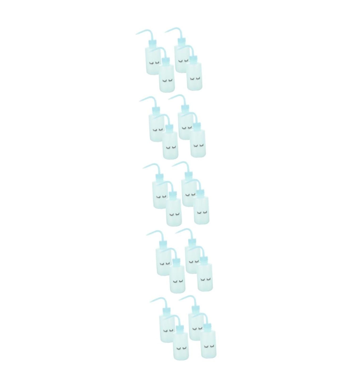 BESPORTBLE 20 Pcs Eyelash Elbow Bottle Jam Succulents Plastic Sky-bluex5pcs 17X9.5CMx5pcs - Buy Online on GoSupps.com