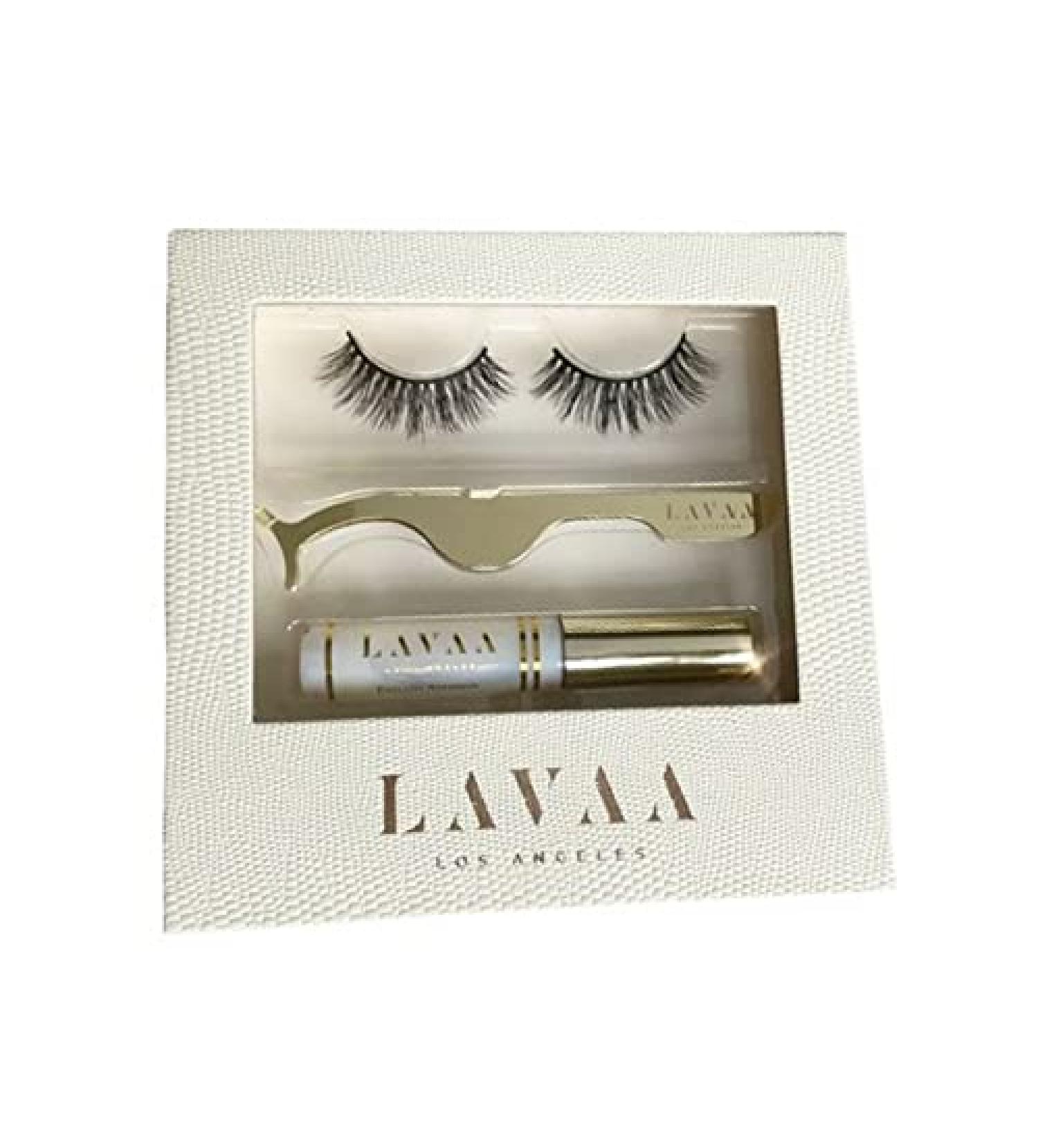 Lavaa Lashes Flirty 3D Mink False Eyelashes - Luxurious, Lightweight & Reusable - Buy Online on GoSupps.com