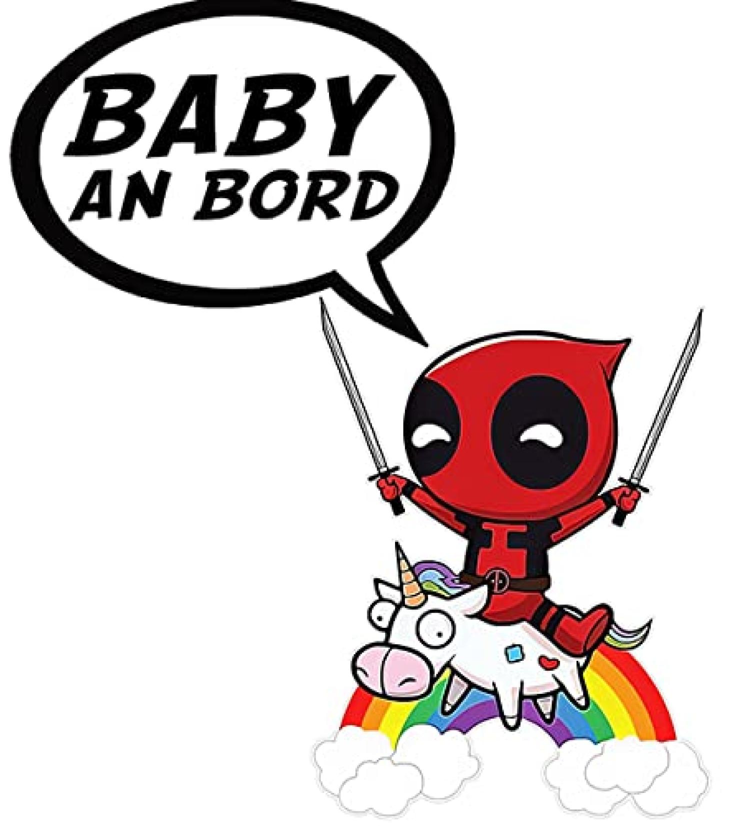 Baby on board stickers