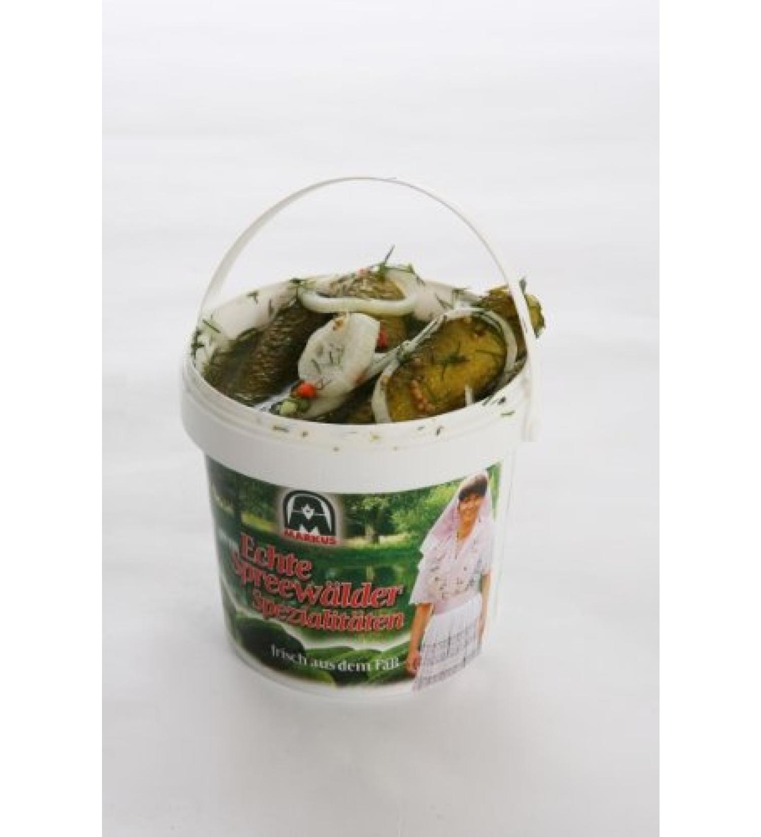 Real Spreewald spiced cucumber buckets