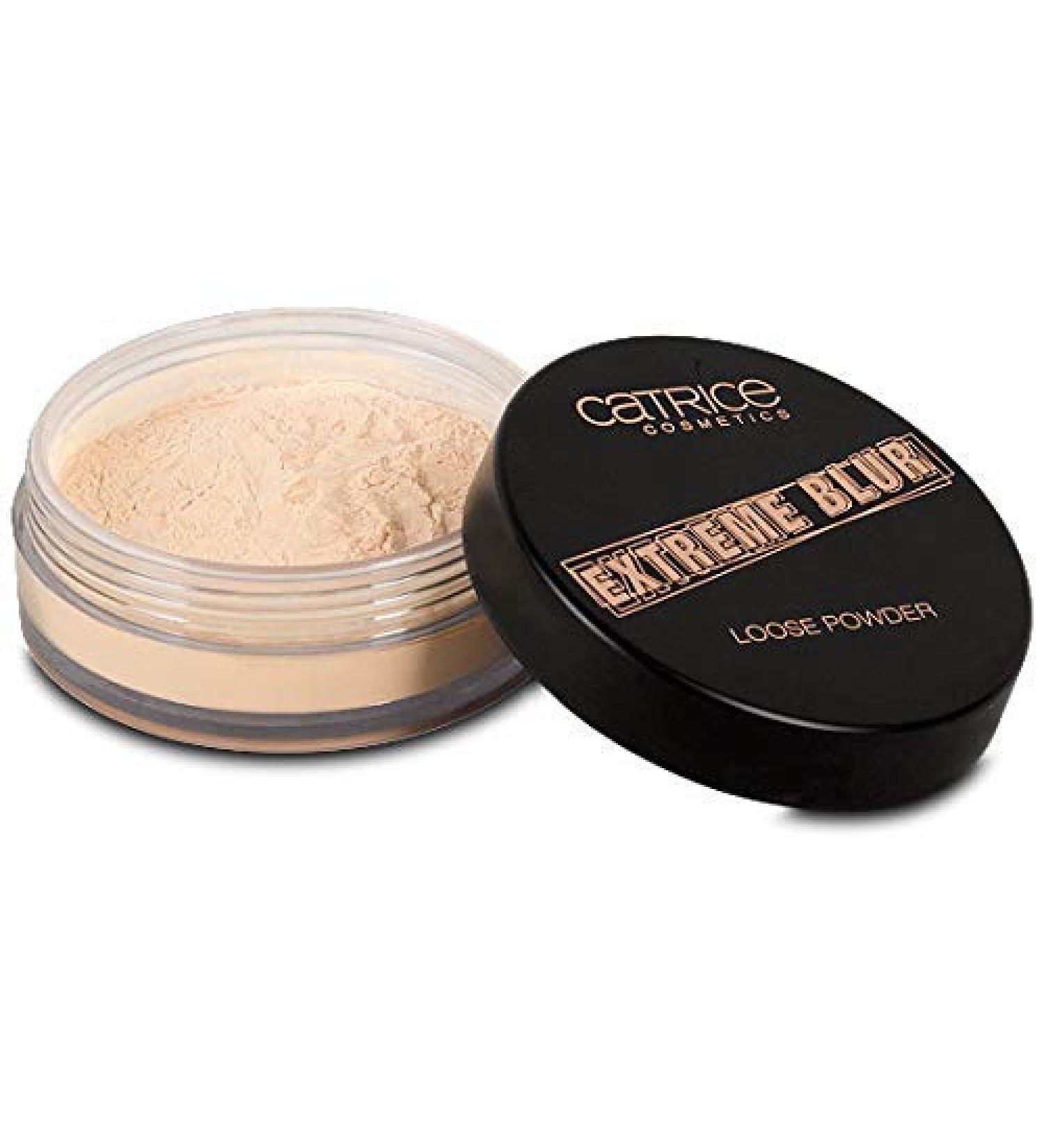 Catrice Cosmetics Limited Edition Extreme Blur Loose Powder Contents: 7g matt Koses powder for a perfectly matt and flat finish.Powder