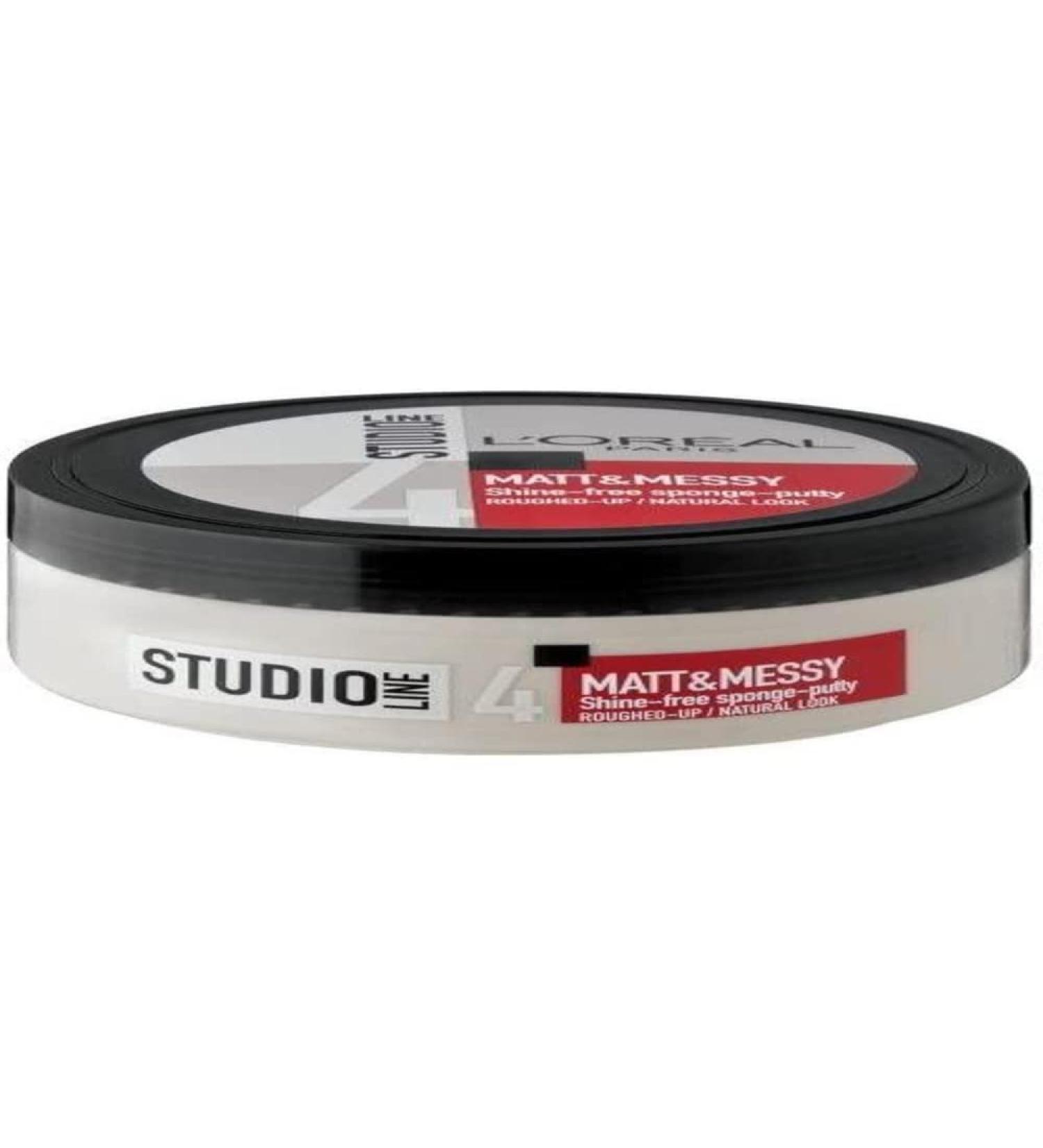 L'Or al Studio Line Matt and Messy Shine-Free Sponge-Putty 150ml