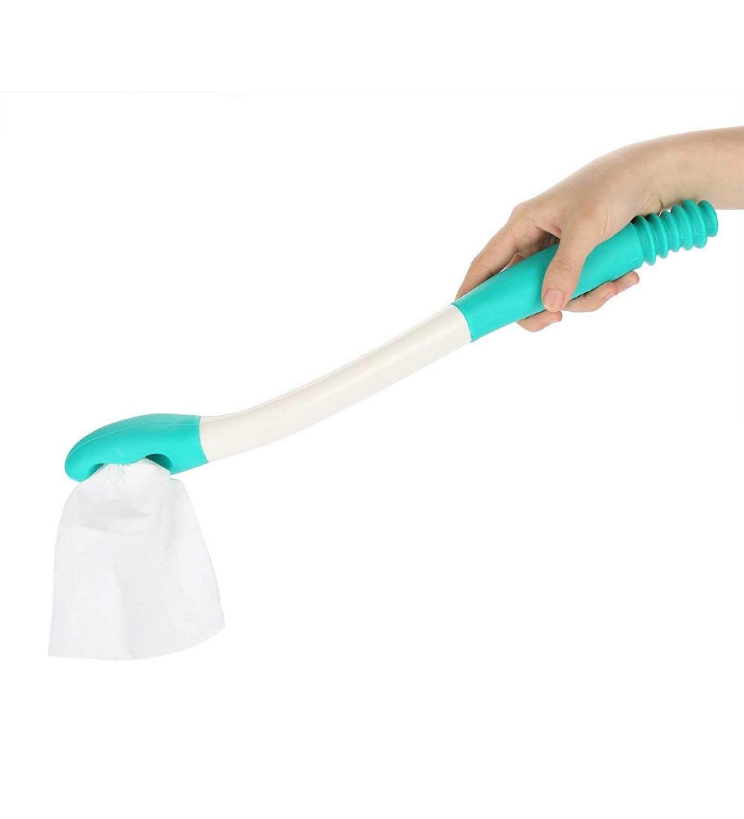 Bottom Bum Wiper - Self-Help Toilet Mobility Aid for Easy Hygiene | Long Grip Comfort for Effortless Self-Wiping - Buy Online on GoSupps.com