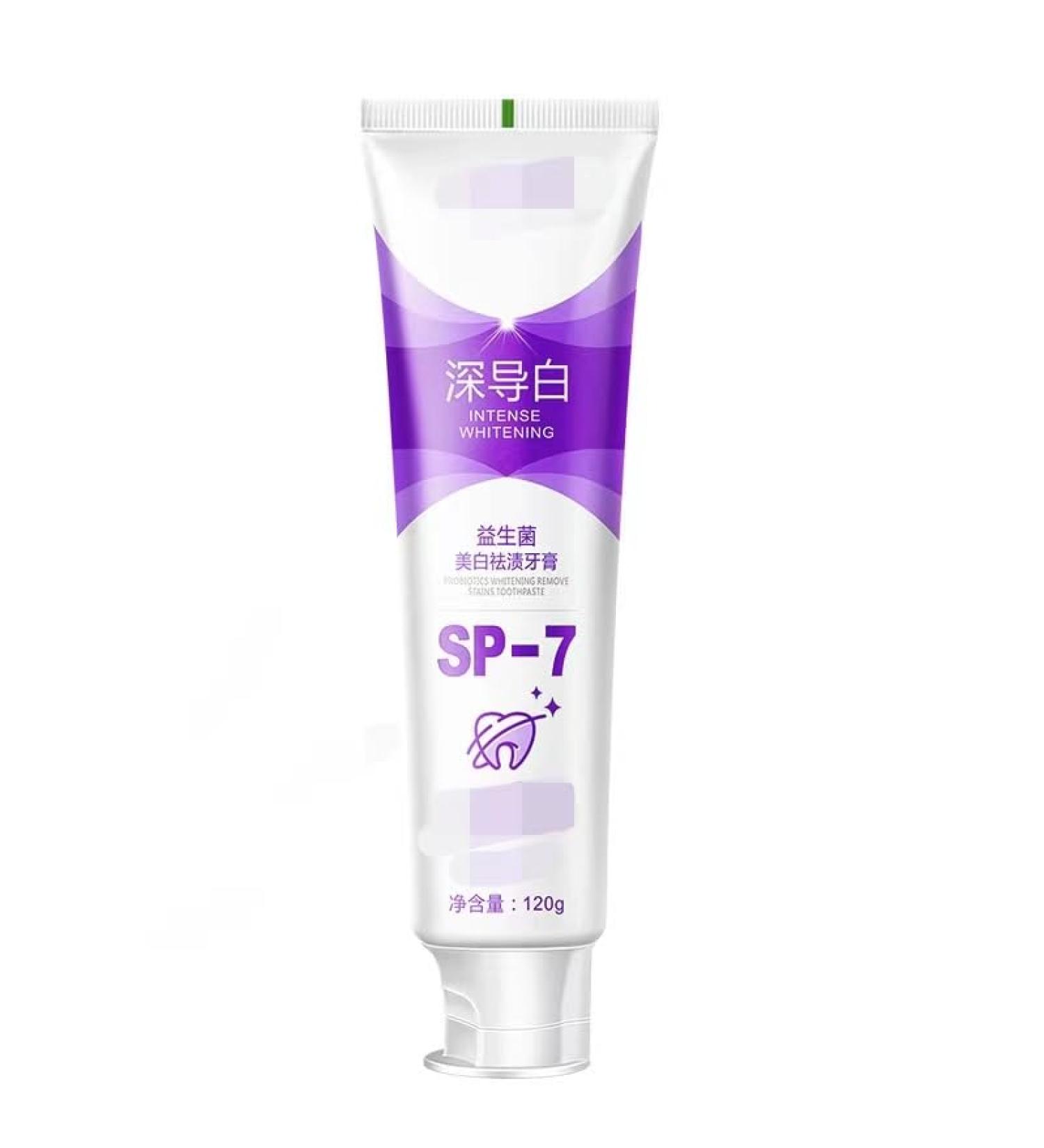 Teeth Whitening Toothpaste Ultra Probiotic SP4 Probiotic Whitening Toothpaste Probiotic Whitening Toothpaste Fresh Breath Toothpaste Stain Removal Toothpaste - Buy Online on GoSupps.com