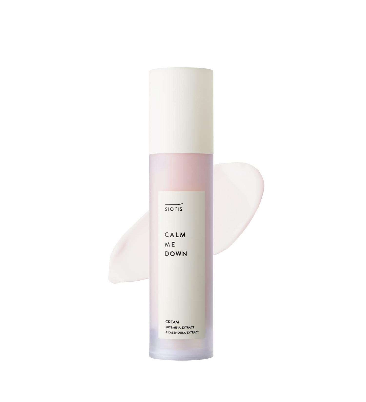 Sioris Calm Me Down Cream 50ml - Moisturizing Daily Cream for All Skin Types | Korean Skincare to Smooth & Refine Texture - Buy Online on GoSupps.com