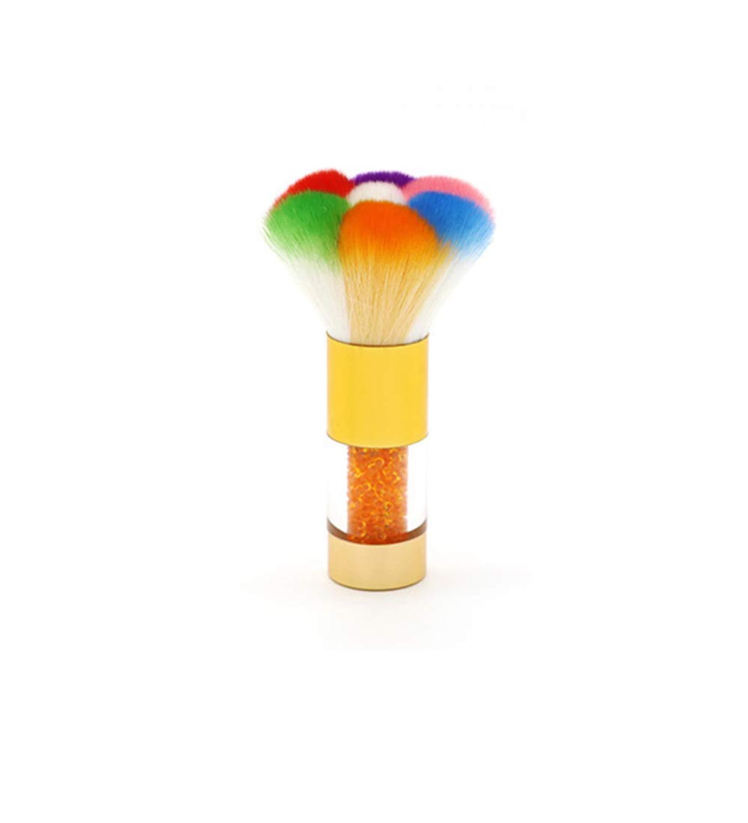 Gold Glitter Manicure Brush | Nail Care DIY Tool & Powder Remover | Salon-Quality Nail Art Brush - Buy Online on GoSupps.com