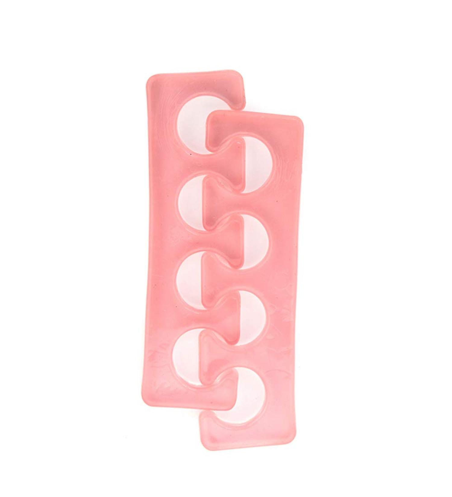 KADS Silicone Toe Spreader - Durable Nail Art & Pedicure Tool (1 Pair Pink) - Buy Online on GoSupps.com