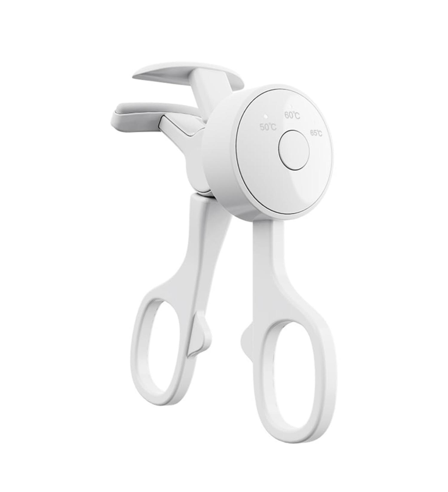 Ntcpefy Electric Eyelash Curler with 3 Heating Model Portable Eye Lash Perm Shaping and Thermal Eyelash Clip White - Buy Online on GoSupps.com