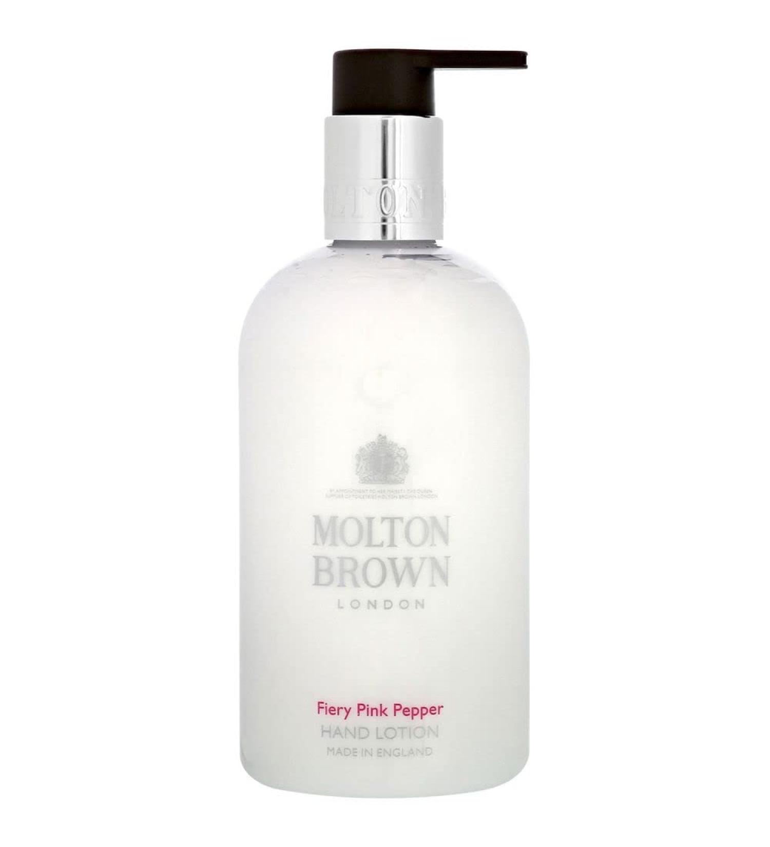 Buy Molton Brown Fiery Pink Pepper Hand Lotion 300 ml - Luxurious Moisturizer for Soft Skin | International Shipping - Buy Online on GoSupps.com