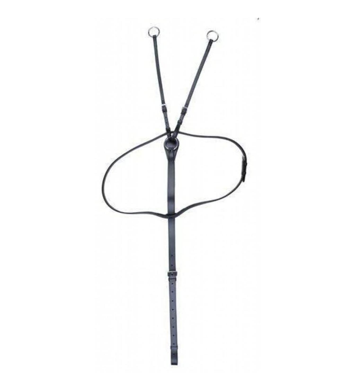 HKM Martingal made of leather black s