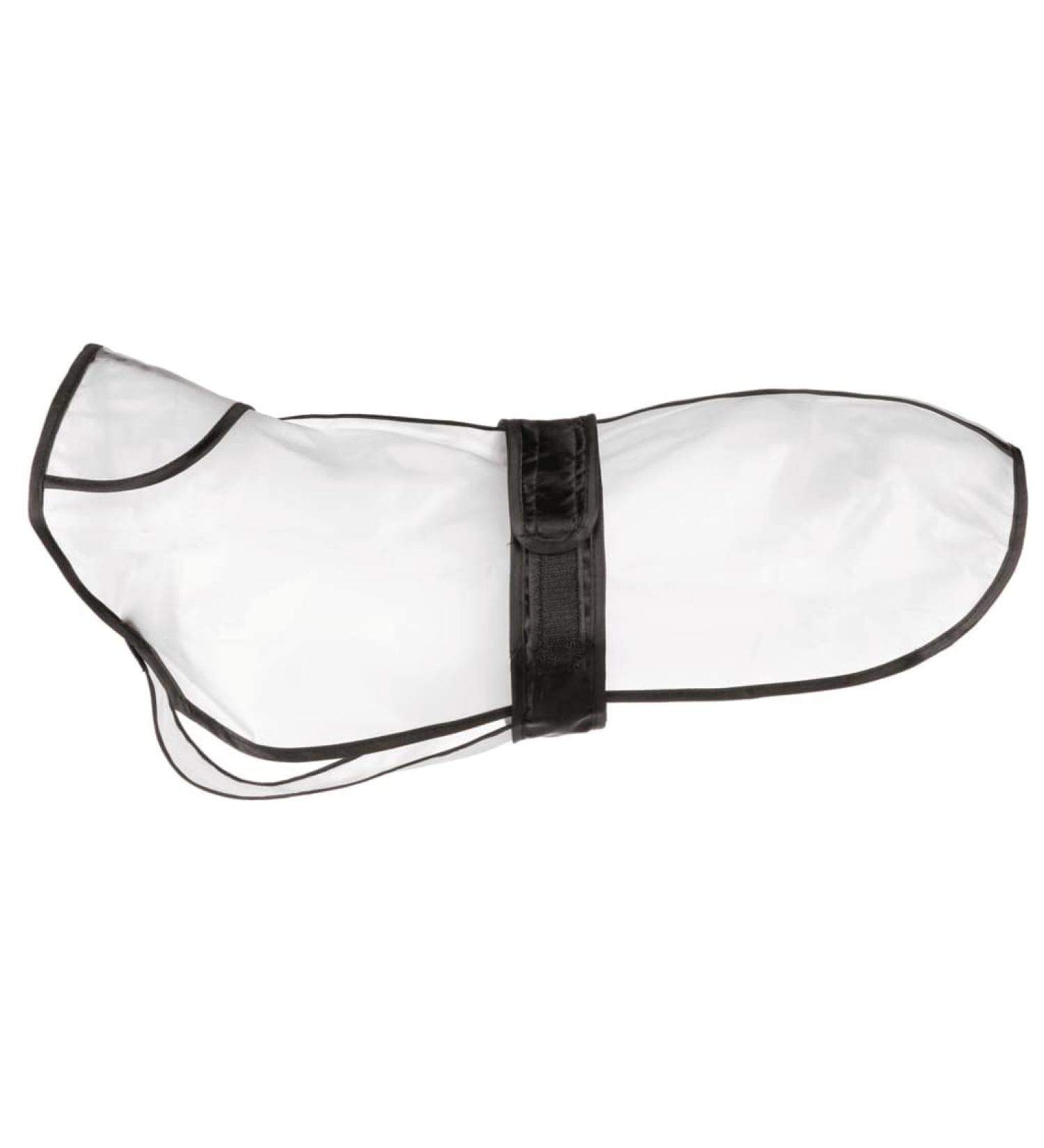 Trixie Tarbes Transparent Black Raincoat for Dogs - 46 cm - 5 ml Pack | International Shipping Available - Buy Online on GoSupps.com