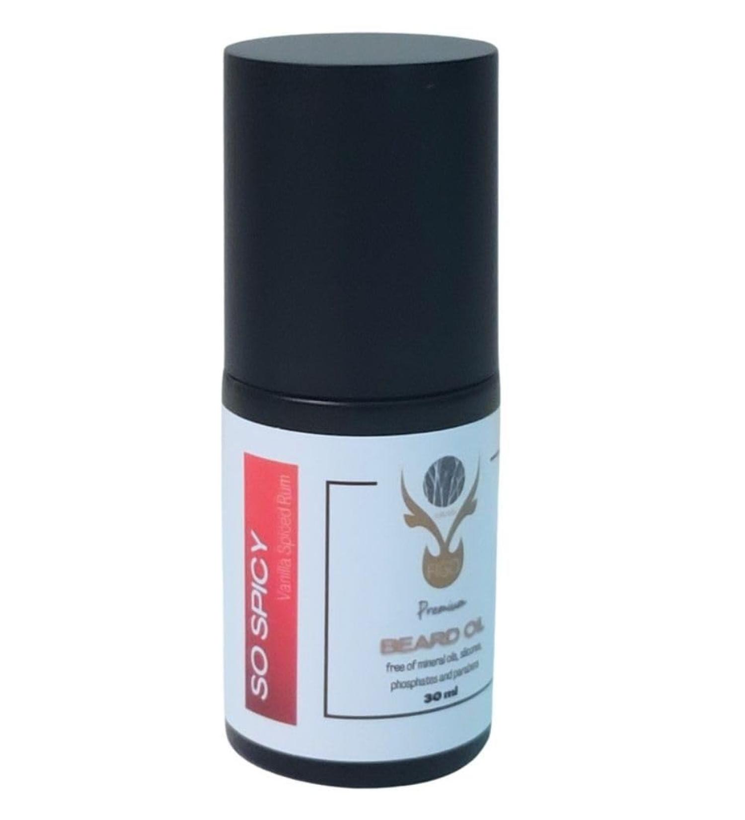 FIGO Naturals - "So Spicy" - Vanilla Spiced Rum - Beard Oil - Buy Online on GoSupps.com