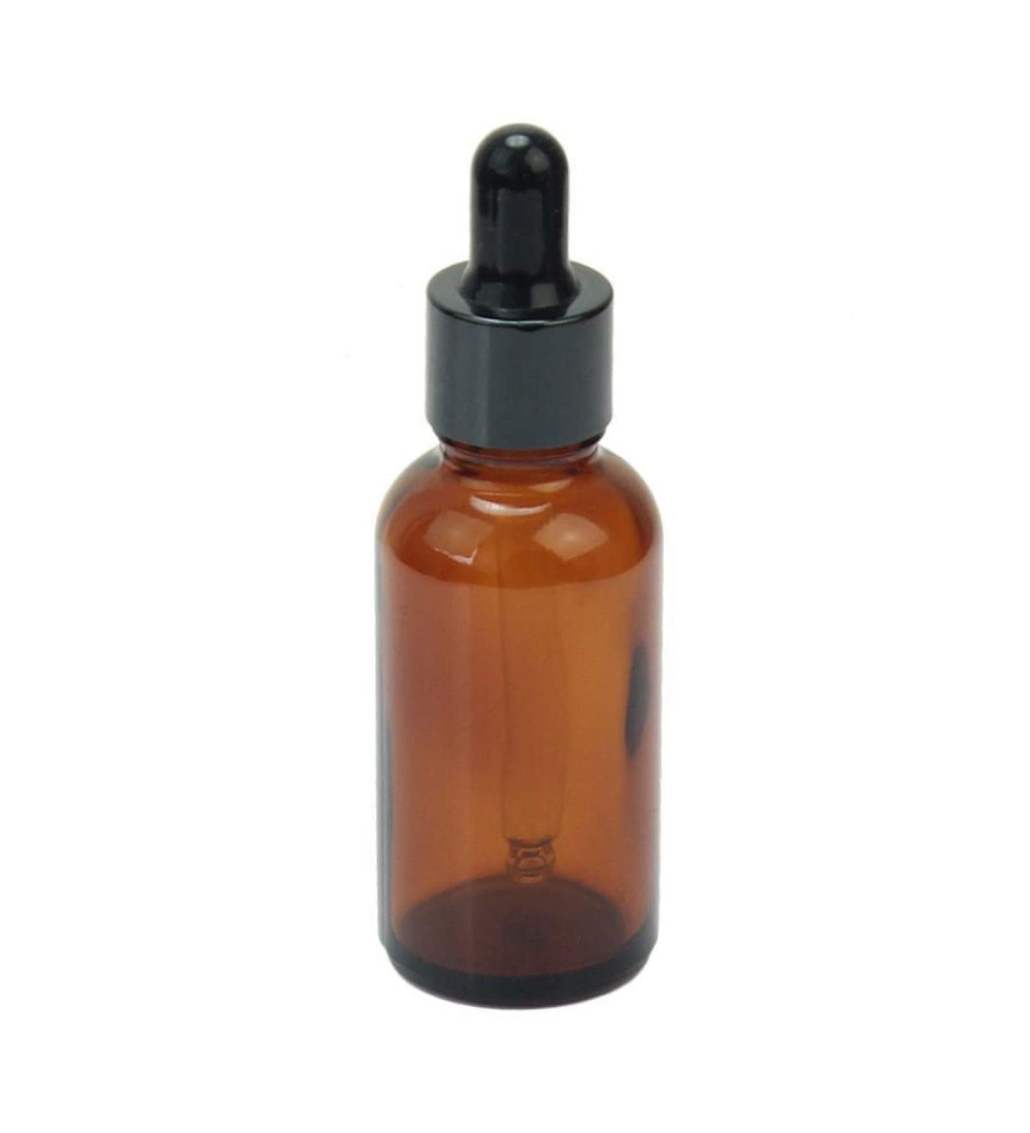 tddouck Bottle Container 30ml Empty Glass Dropper Bottle Refillable Amber Essential Oil Container Jar with Glass Pipette Dropper - Buy Online on GoSupps.com