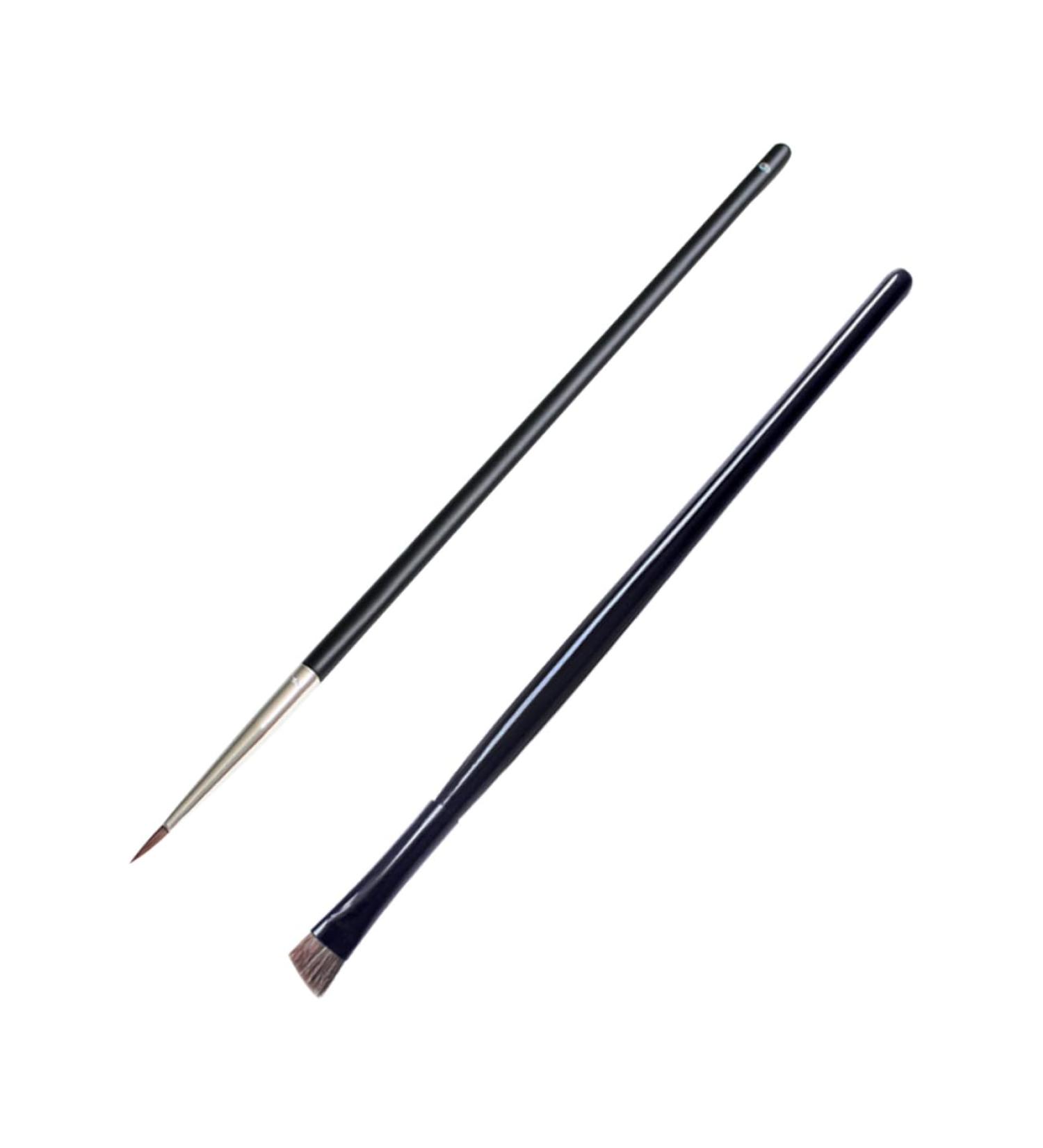 DOITOOL Makeup Brush 2pcs Brush Cosmetic Eyeshadow Eyeliner Liquid Eye Makeup Tools Liquid Eyeliner Eyeliner Makeup Brush - Buy Online on GoSupps.com