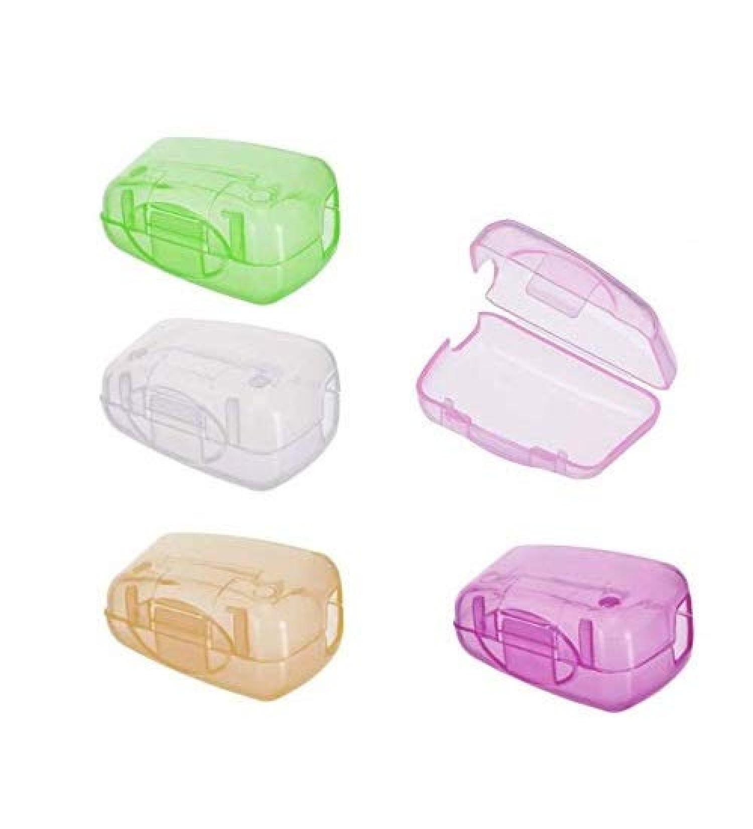 10 Pieces LASSUM Toothbrush Head Cover Caps for Travel & Outdoor Activities - Buy Online on GoSupps.com