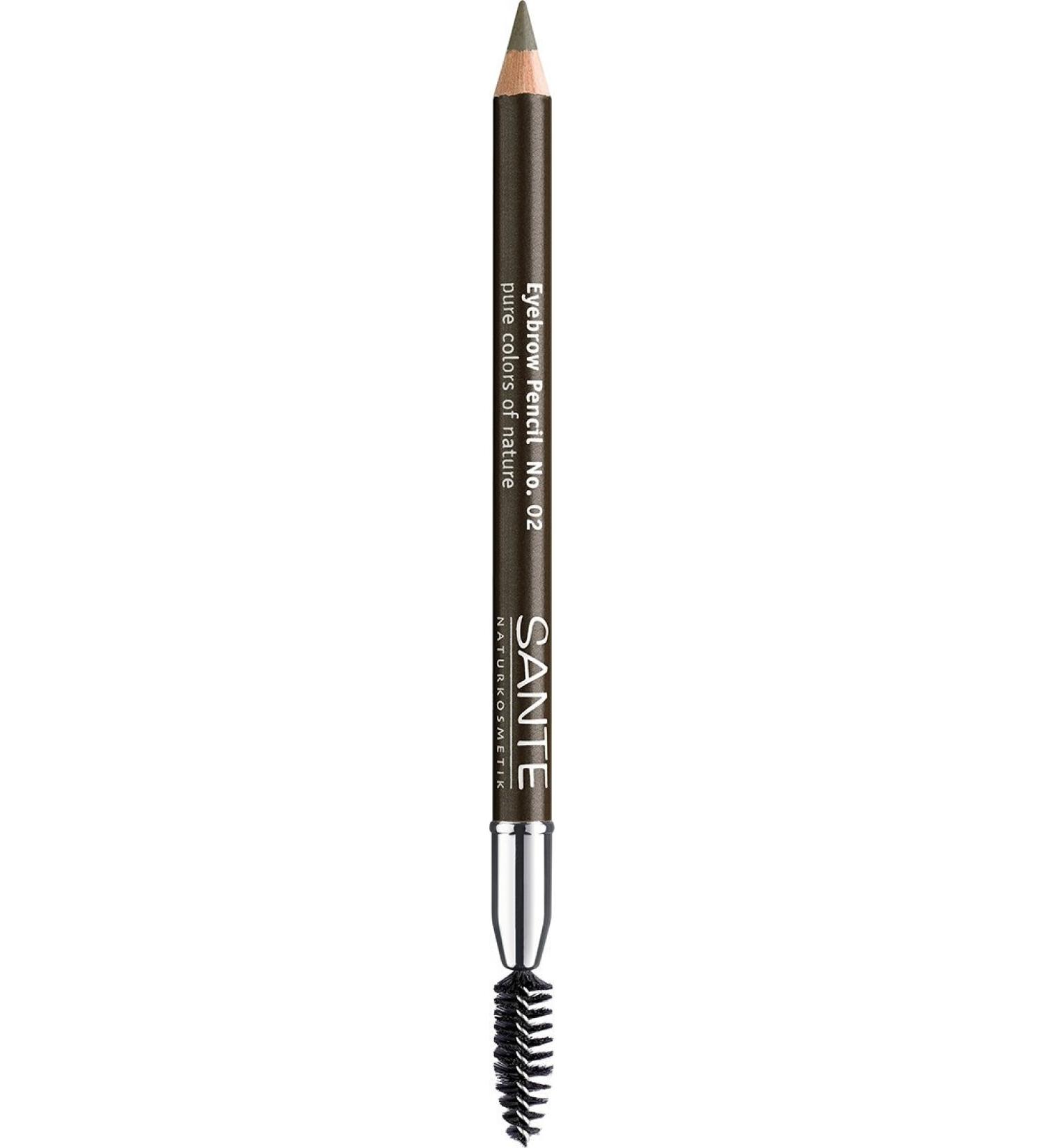 Sante Eyebrow Pencil Brown 02 - Natural Brow Defining Pencil 0.05 oz - Buy Online on GoSupps.com