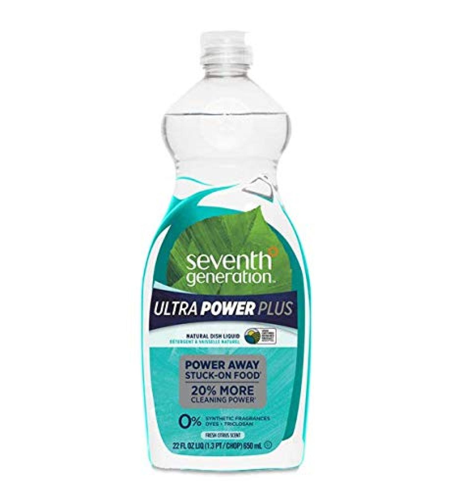 Seventh Generation Dish Liquid - Fresh Citrus And Ginger - 25 Oz - Case Of 12 - Buy Online on GoSupps.com