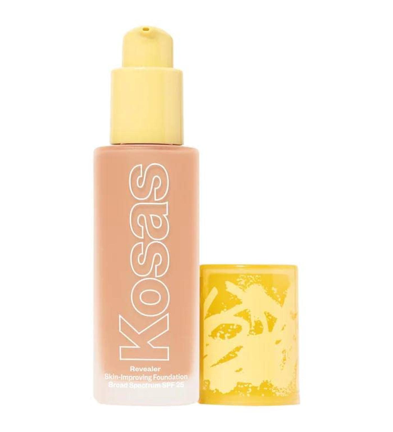 Kosas Revealer Skin Improving Foundation (Light+ Cool 180) 1 Ounce (Pack of 1) Light + Cool 180