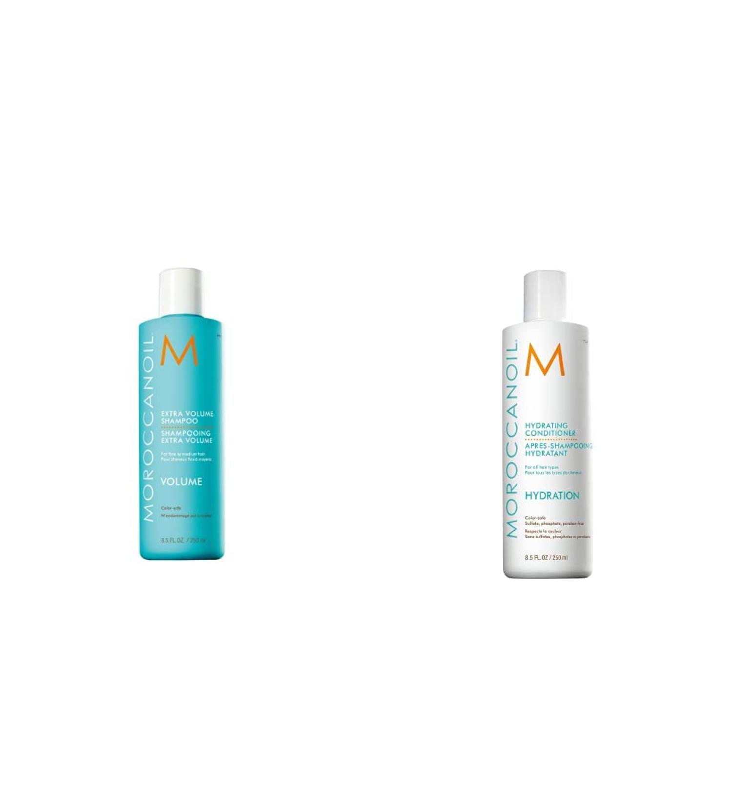 Moroccanoil Moisturising Conditioner & Shampoo Bundle 250ml - Nourishing Hair Care | International Shipping Available - Buy Online on GoSupps.com