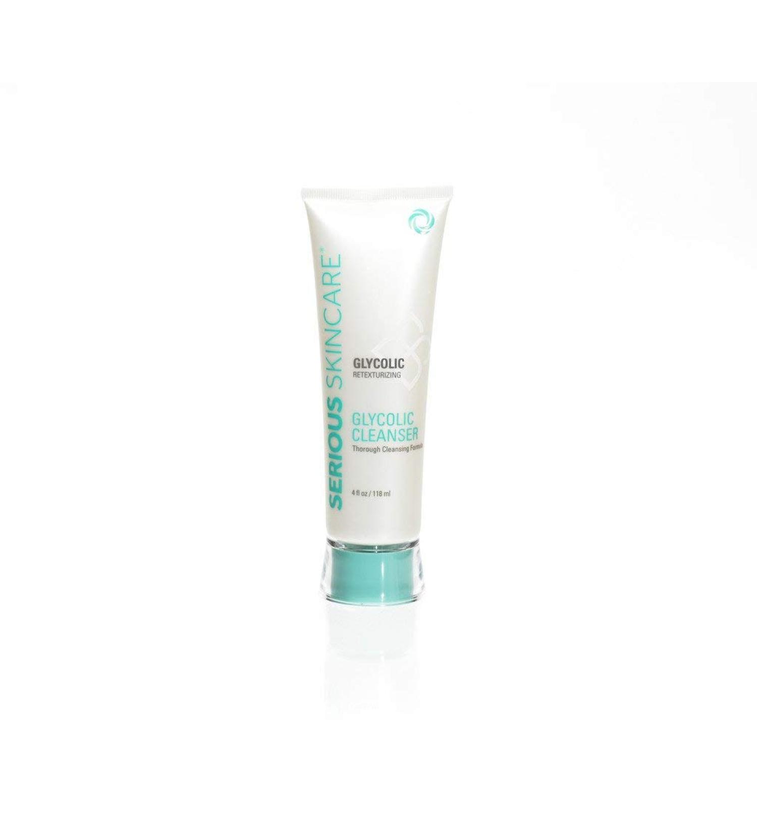 Buy Serious Skincare Glycolic Cleanser 4 oz - Exfoliating Face Wash for Radiant Skin | International Shipping - Buy Online on GoSupps.com