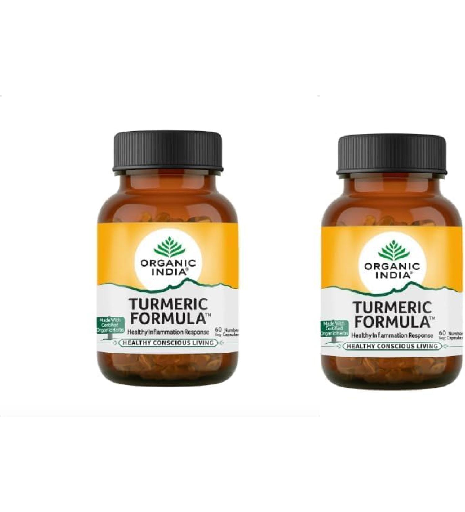 (Pack of 2) Turmeric Formula (60 Capsules Each) - by pharmacylife