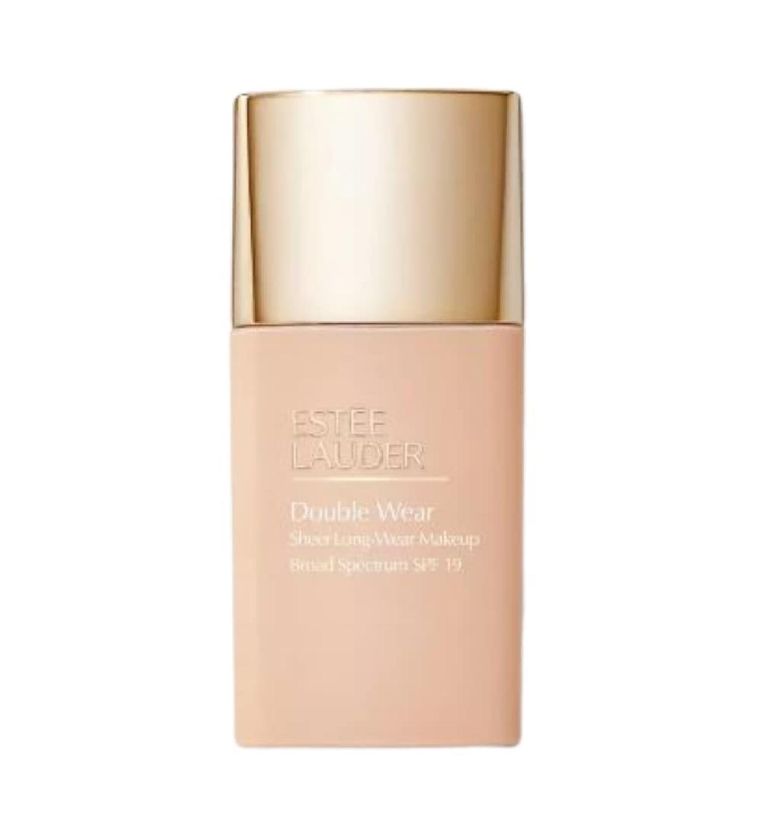 Estee Lauder Double Wear Sheer Long-Wear Makeup Broad Specrum SPF 19 - 1N2 Ecru (Light)