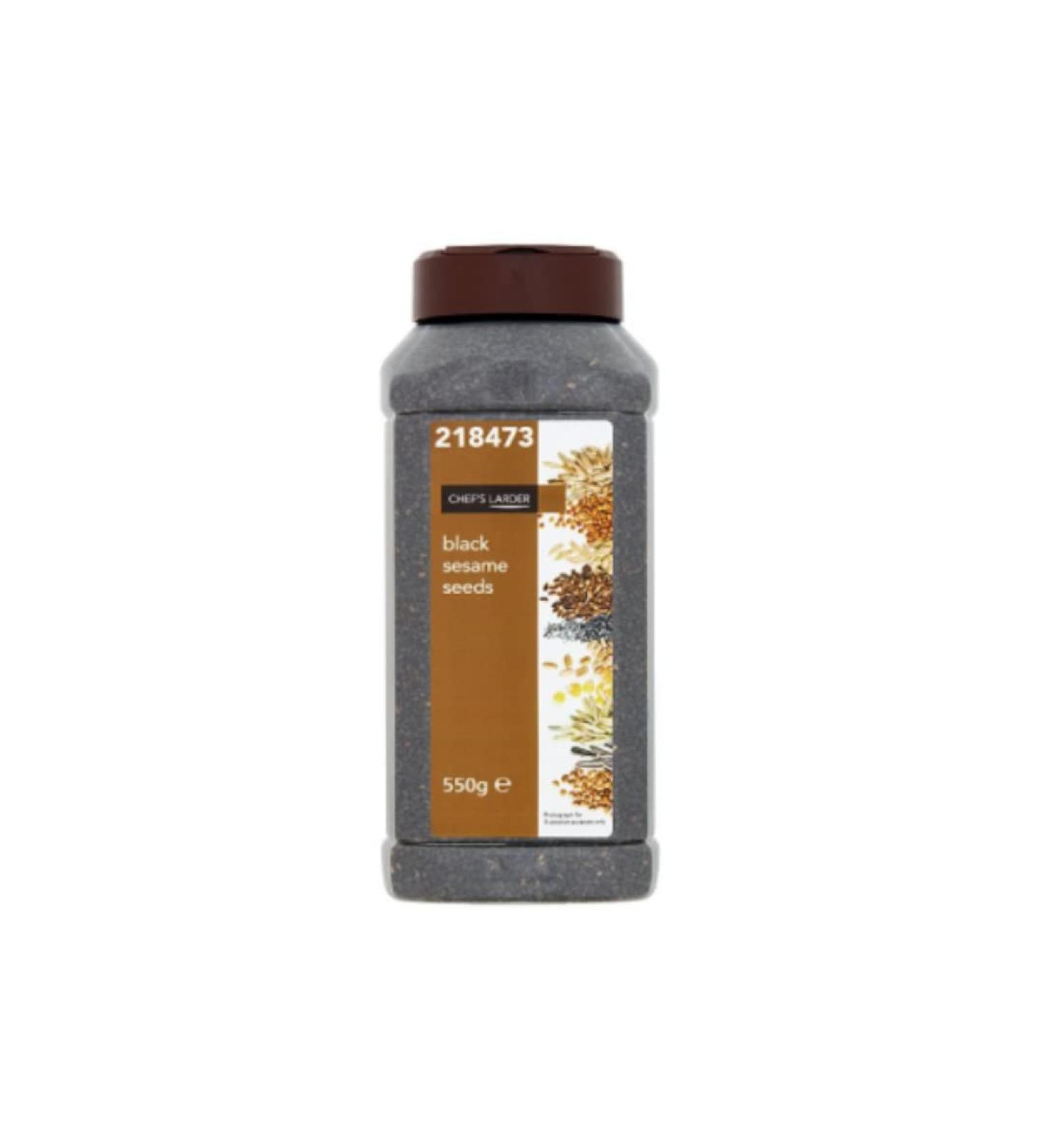Chef's Larder Black Sesame Seeds 550g x 6