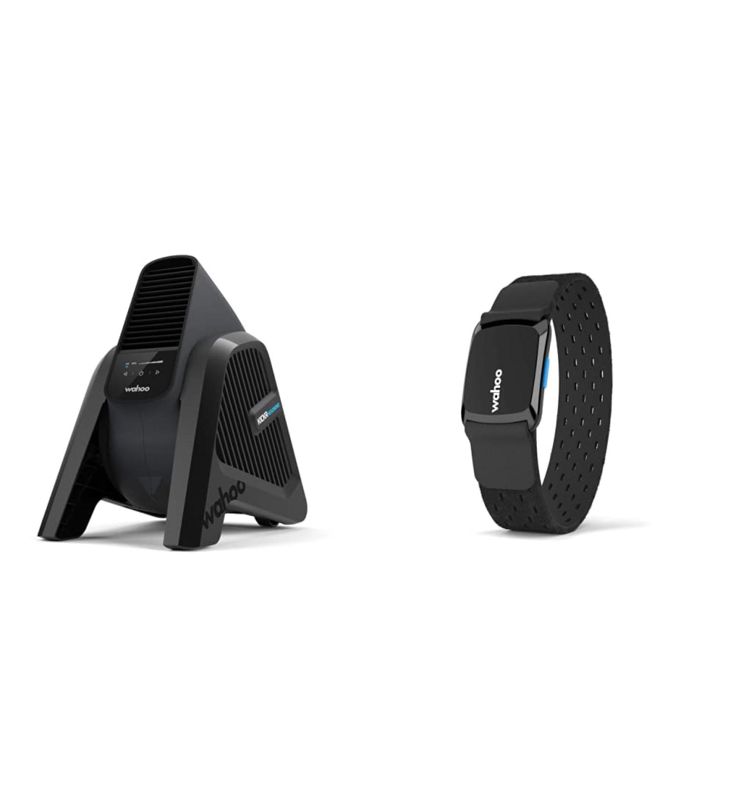Wahoo Fitness KICKR Headwind Bluetooth Fan & TICKR Fit Heart Rate Monitor - Optimize Your Workout | International Shipping Available - Buy Online on GoSupps.com