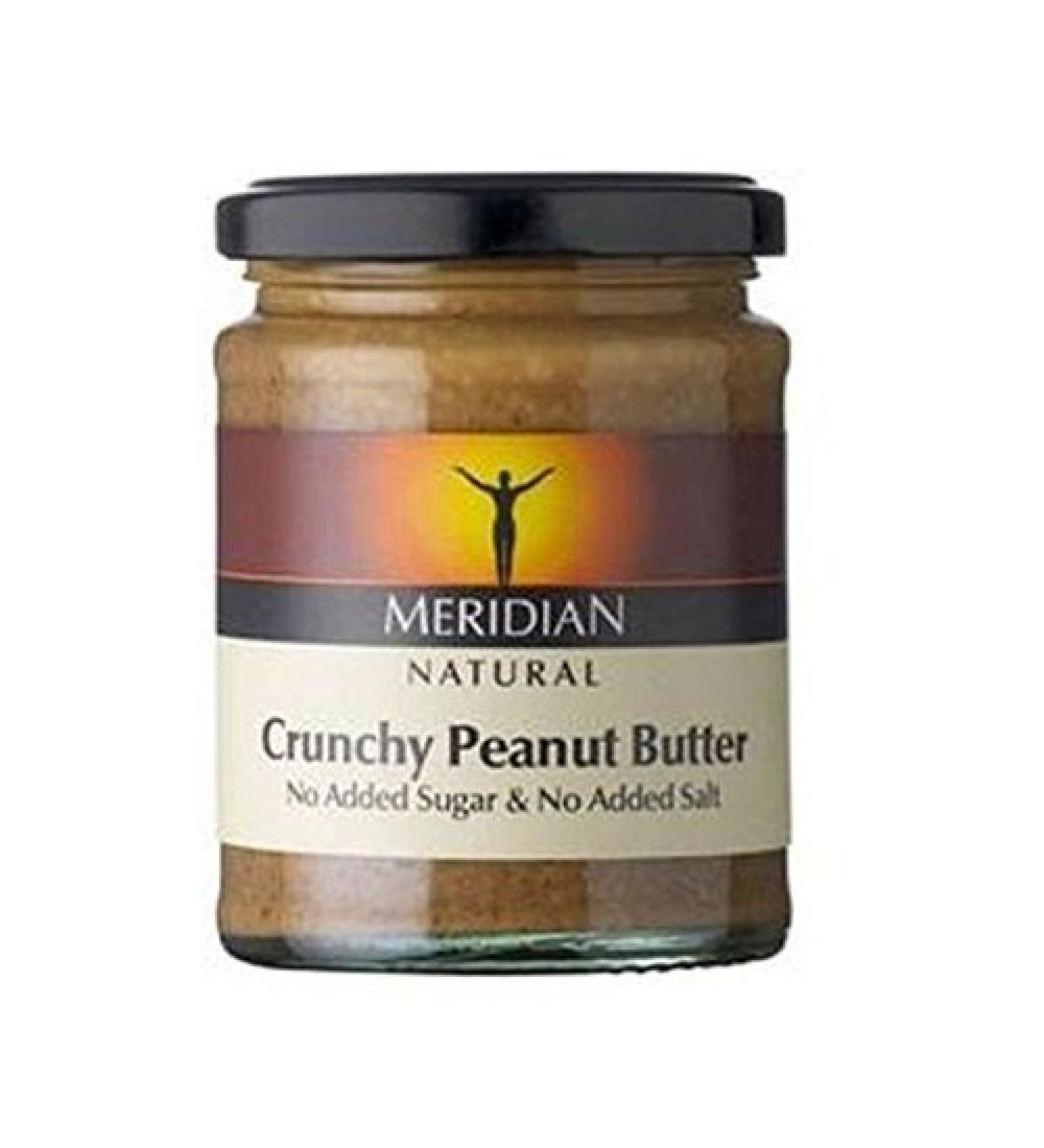 Meridian Crispy Peanut Butter Salt Free 280g