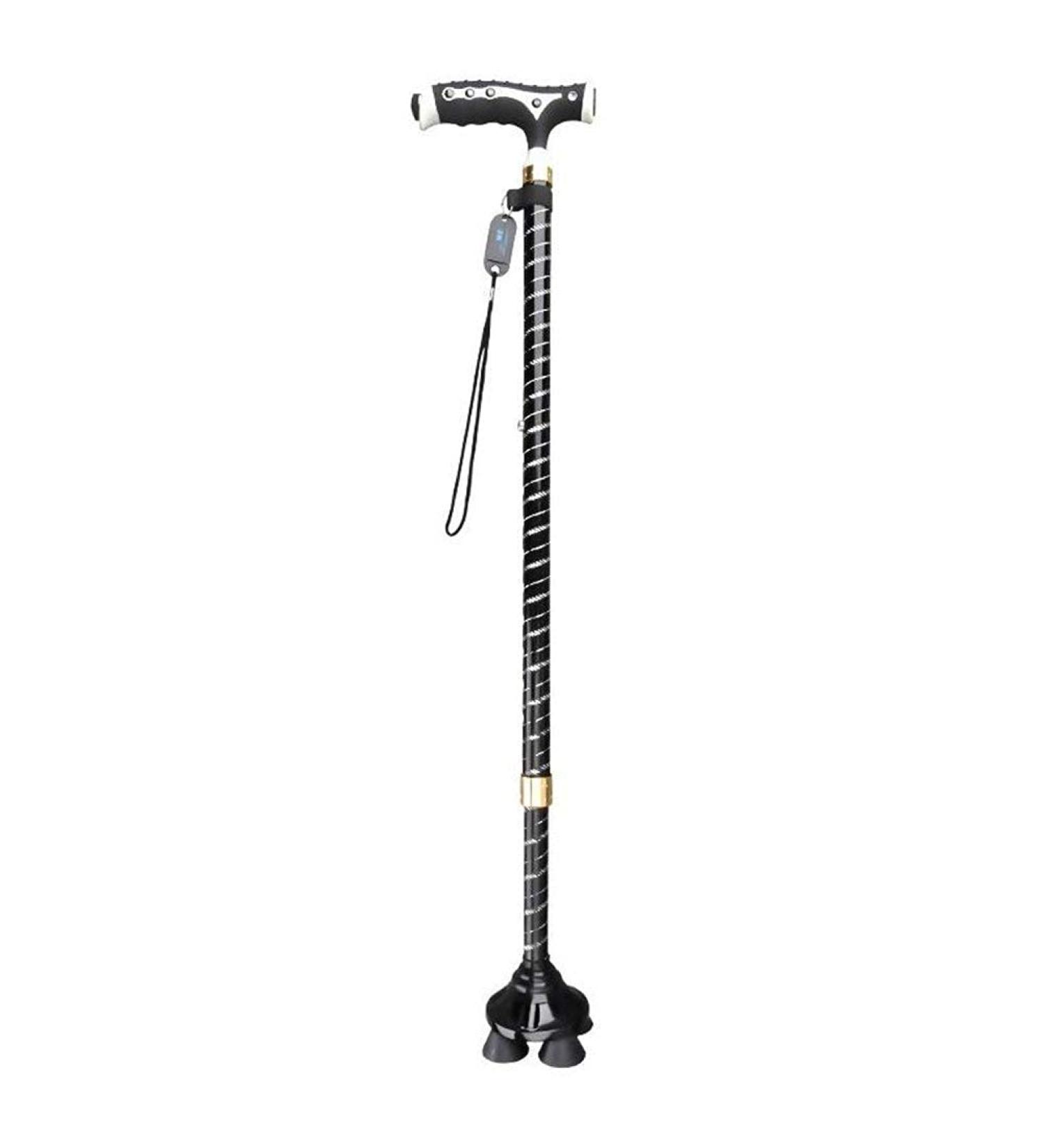 MidiLi Crutch Elderly People Auxiliary Four-Jaw Assist Cane Rotate Four Feet Telescopic Walking Stick Ltifunction Non-Slip Everything is fine - Buy Online on GoSupps.com