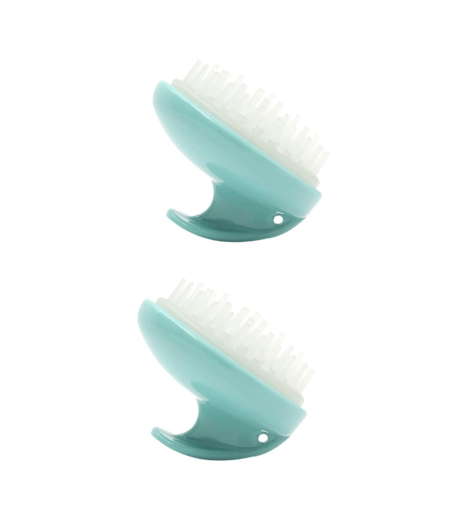 FRCOLOR Silicone Scalp Massage Brush Set - 2 STK Head and Bath Massage Devices for Hair Care & Scalp Health - Buy Online on GoSupps.com
