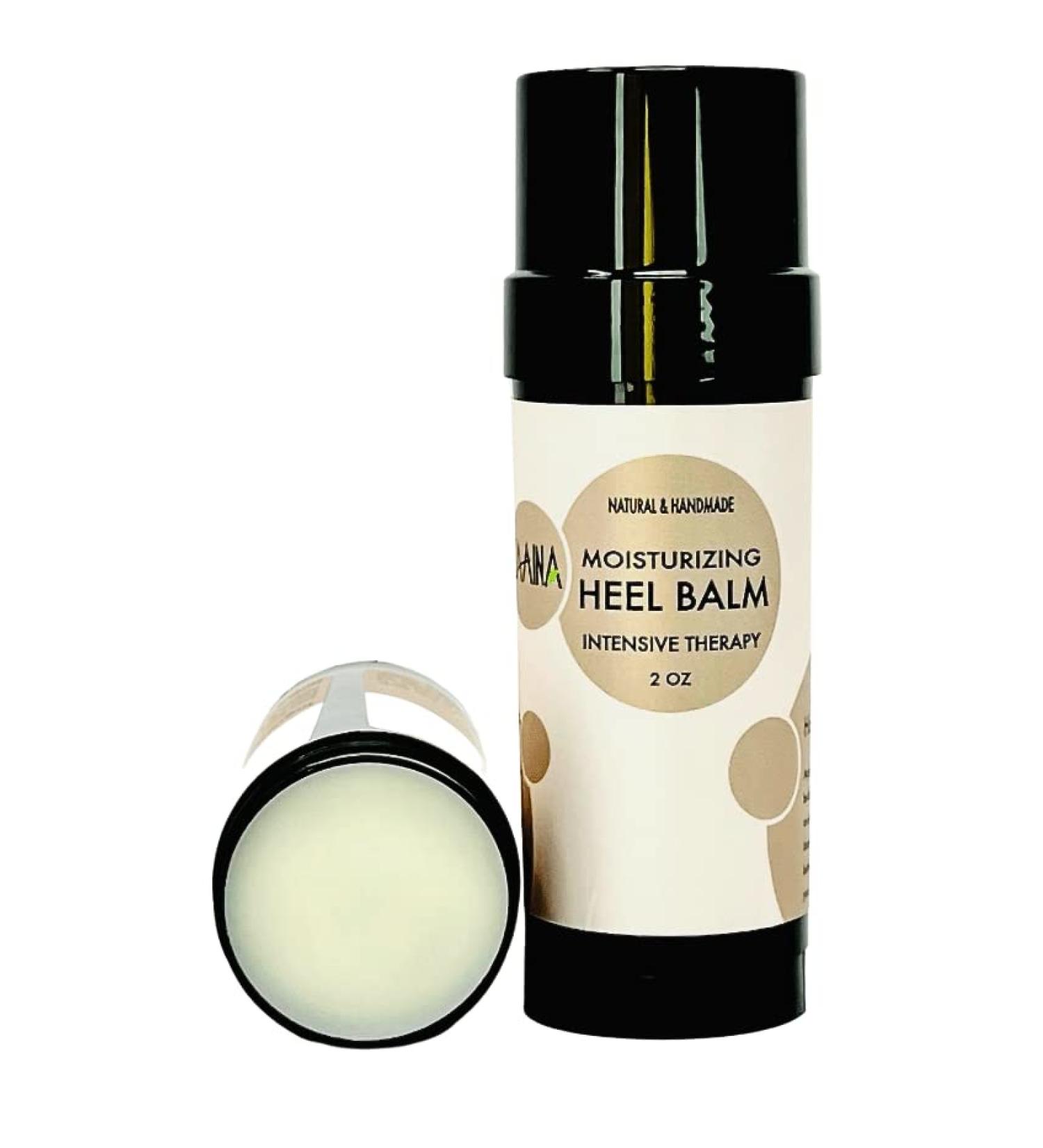 Zaaina Heel Balm Stick 2 oz - 100% Natural Foot Cream for Fast Relief & Intensive Moisturizing, for Dry Cracked Heels, Feet, Elbow, Knees - Pedicure Therapy, Pack of 1 - Buy Online on GoSupps.com