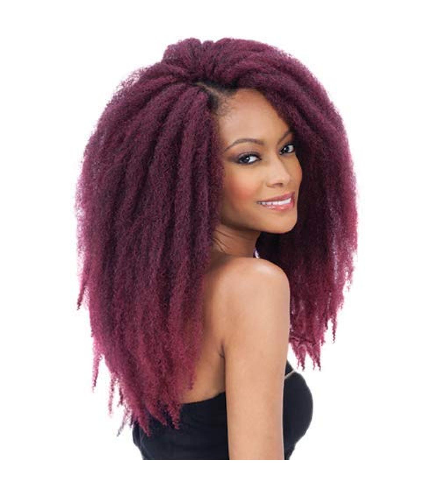 Freetress Equal Synthetic Cuban Twist Braid 16 - 16 Inch (Pack of 6) 1B - 6-Pack - Buy Online on GoSupps.com