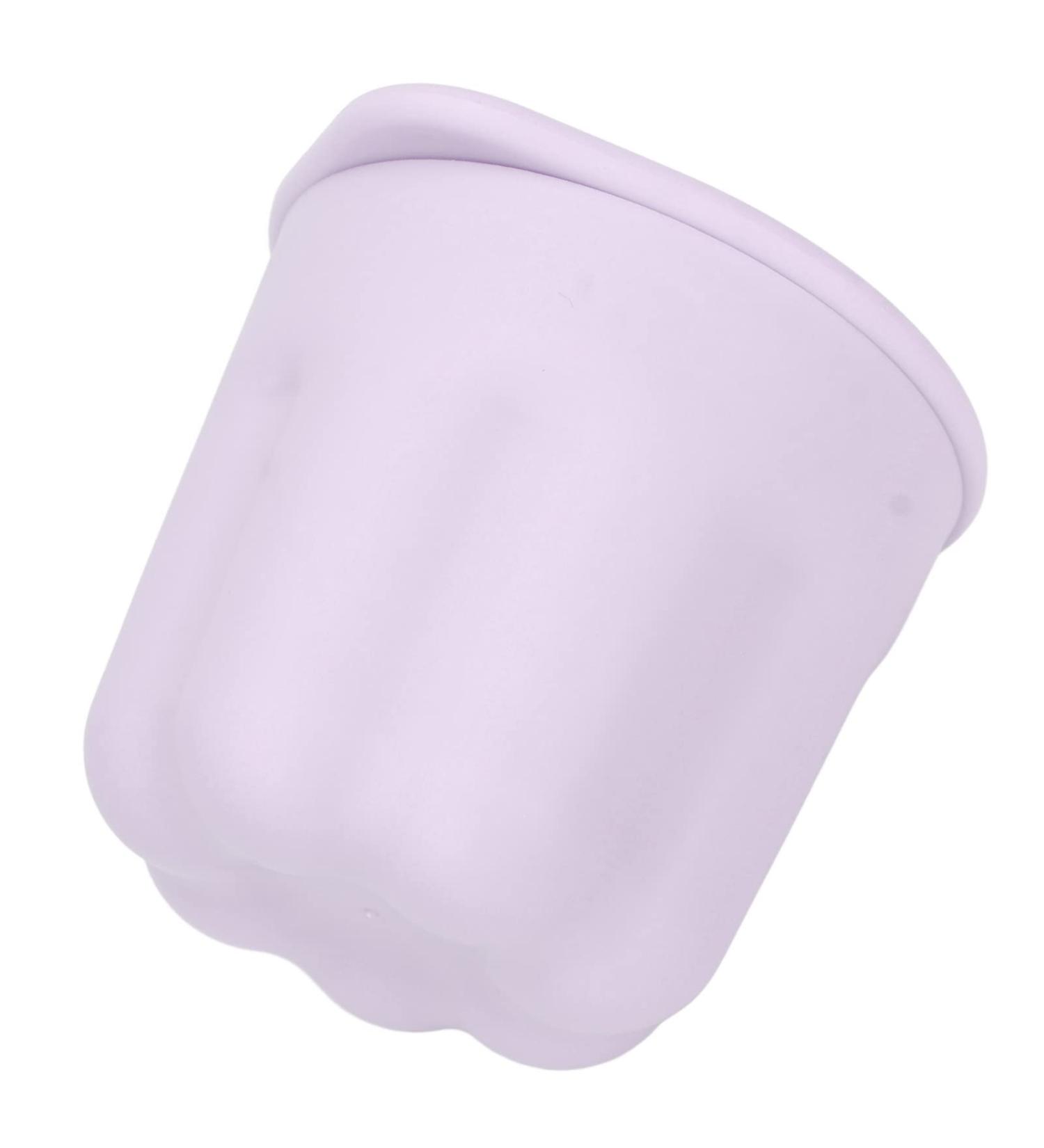 Buy Purple Silicone Makeup Brush Cleaning Box - Soft & Efficient Nail Art Brush Washer with Drying Rack - Buy Online on GoSupps.com
