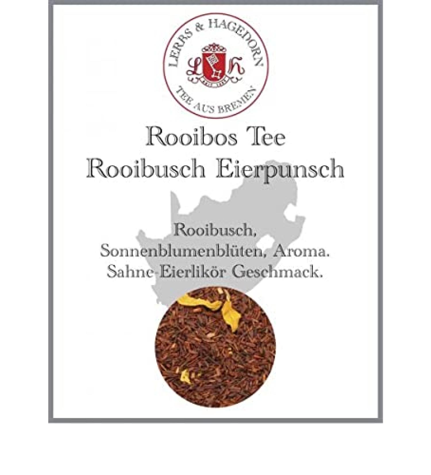  Lerbs & Hagedorn Rooibos Tee Rooibusch Egg Punch 250g - Buy Online on GoSupps.com