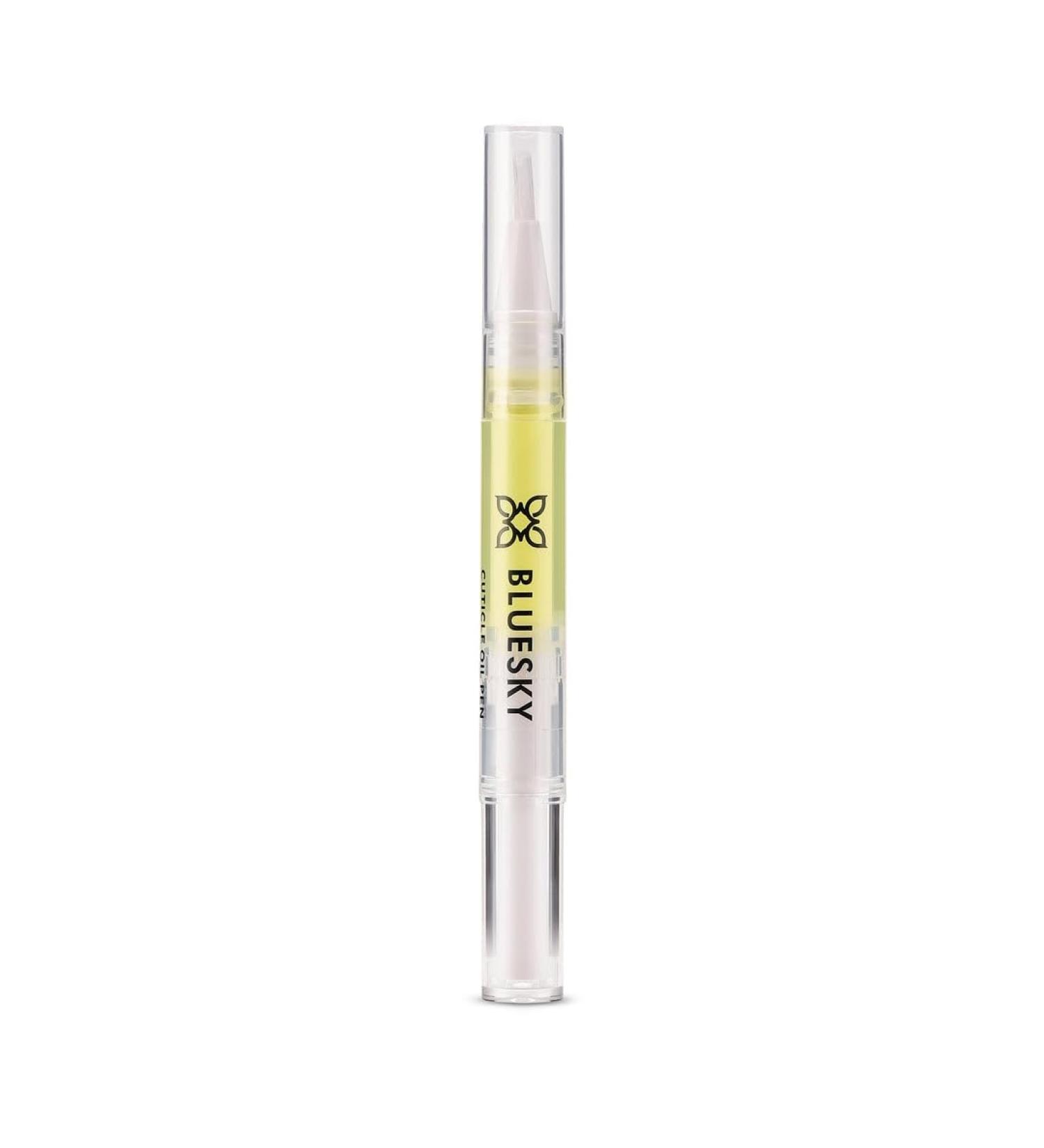 Bluesky Hydrating Cuticle Oil Pen - Hand & Nail Treatment with Sweet Almond Oil, Coconut, and Jojoba for Dry Cuticles - Buy Online on GoSupps.com