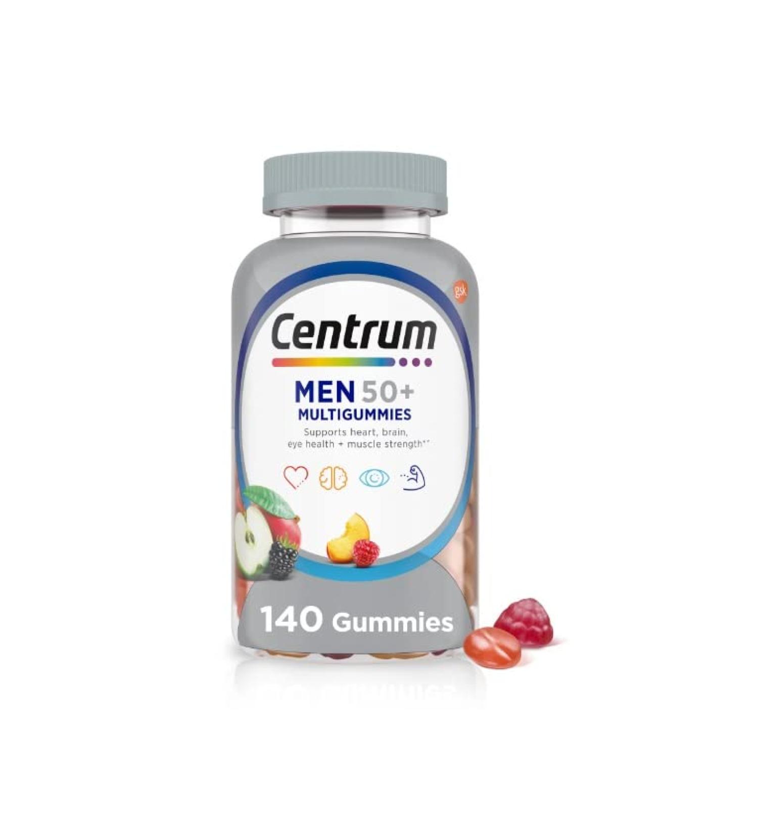 Centrum Silver Men's Multivitamin for Men 50+: Complete Multimineral Supplement - Buy Online on GoSupps.com