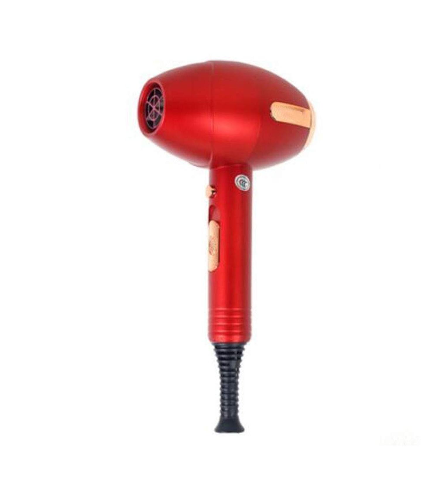 Hairdryer Professional Ionic Hair Dryer Fast Blow Dryers 3 Heat 2 Speed Settings Low Noise Hair Dryer with Hair Diffusers (Red) - Buy Online on GoSupps.com