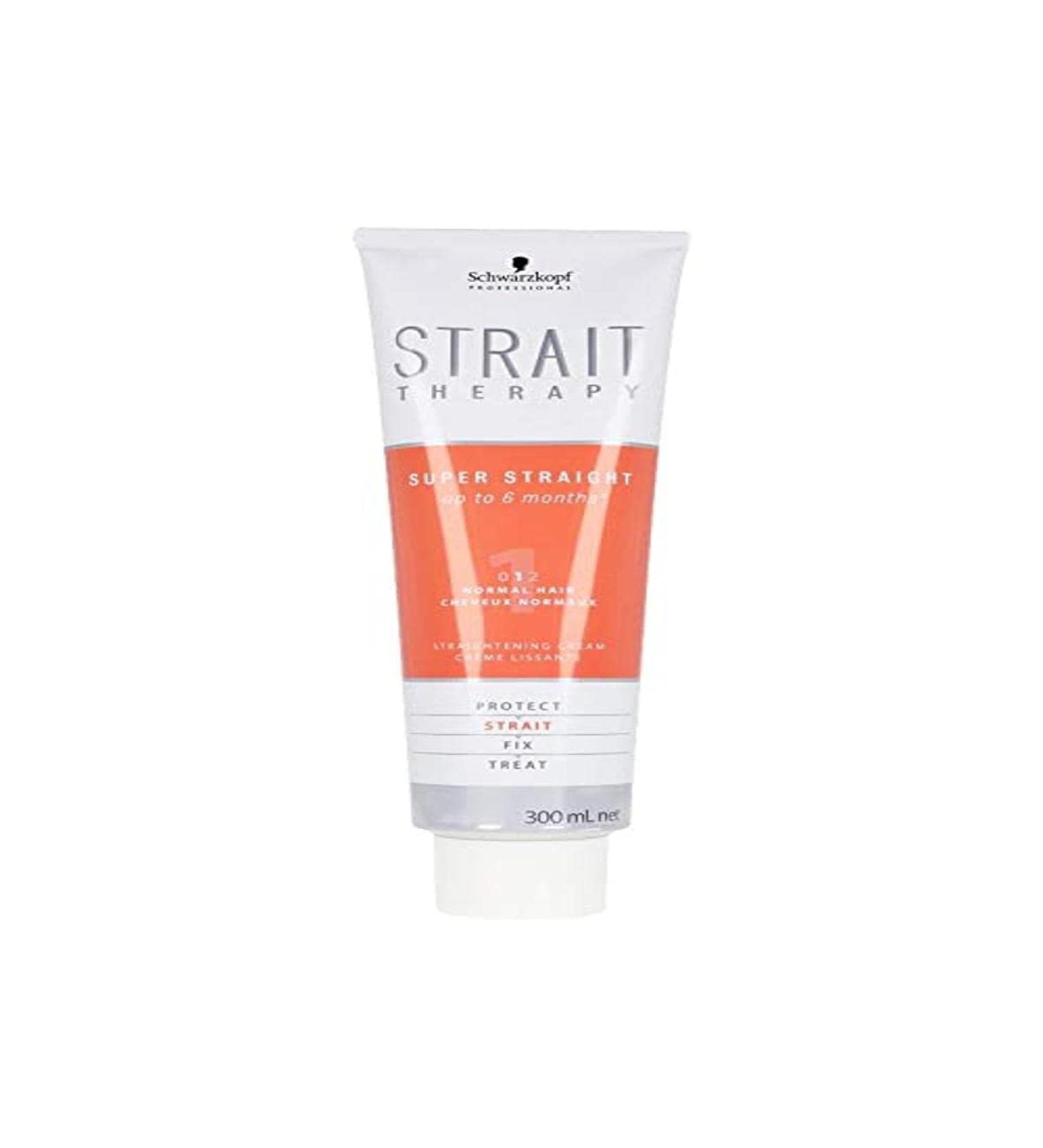 Schwarzkopf No.1 Strait Therapy Straightening Cream for Normal Hair 0.35 kg