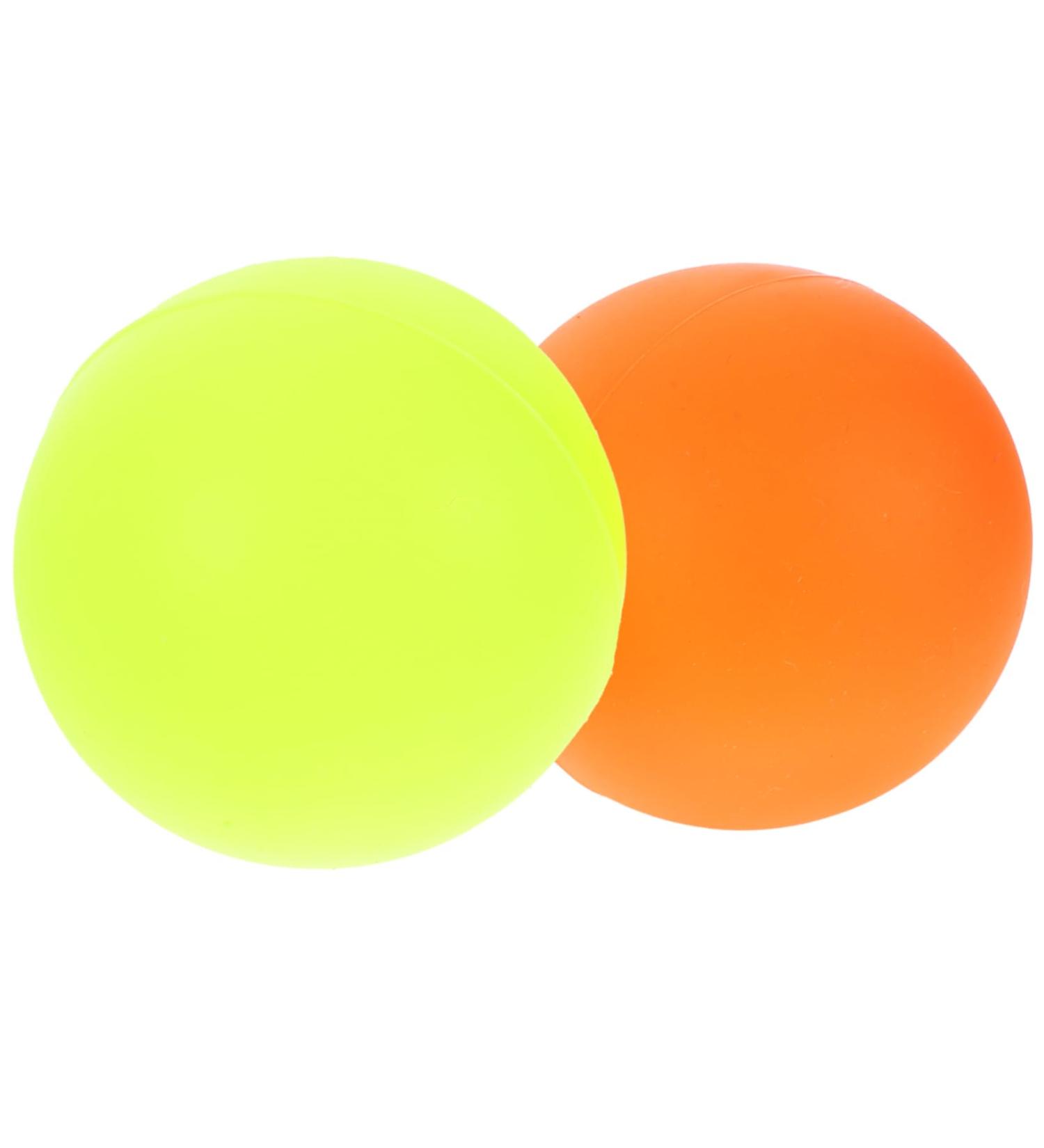 Shop Healvian 2-St Massage Ice Hockey & Lacrosse Balls - Myofascial Release & Muscle Recovery | Best Mobility & Trigger Point Balls for Yoga - Buy Online on GoSupps.com