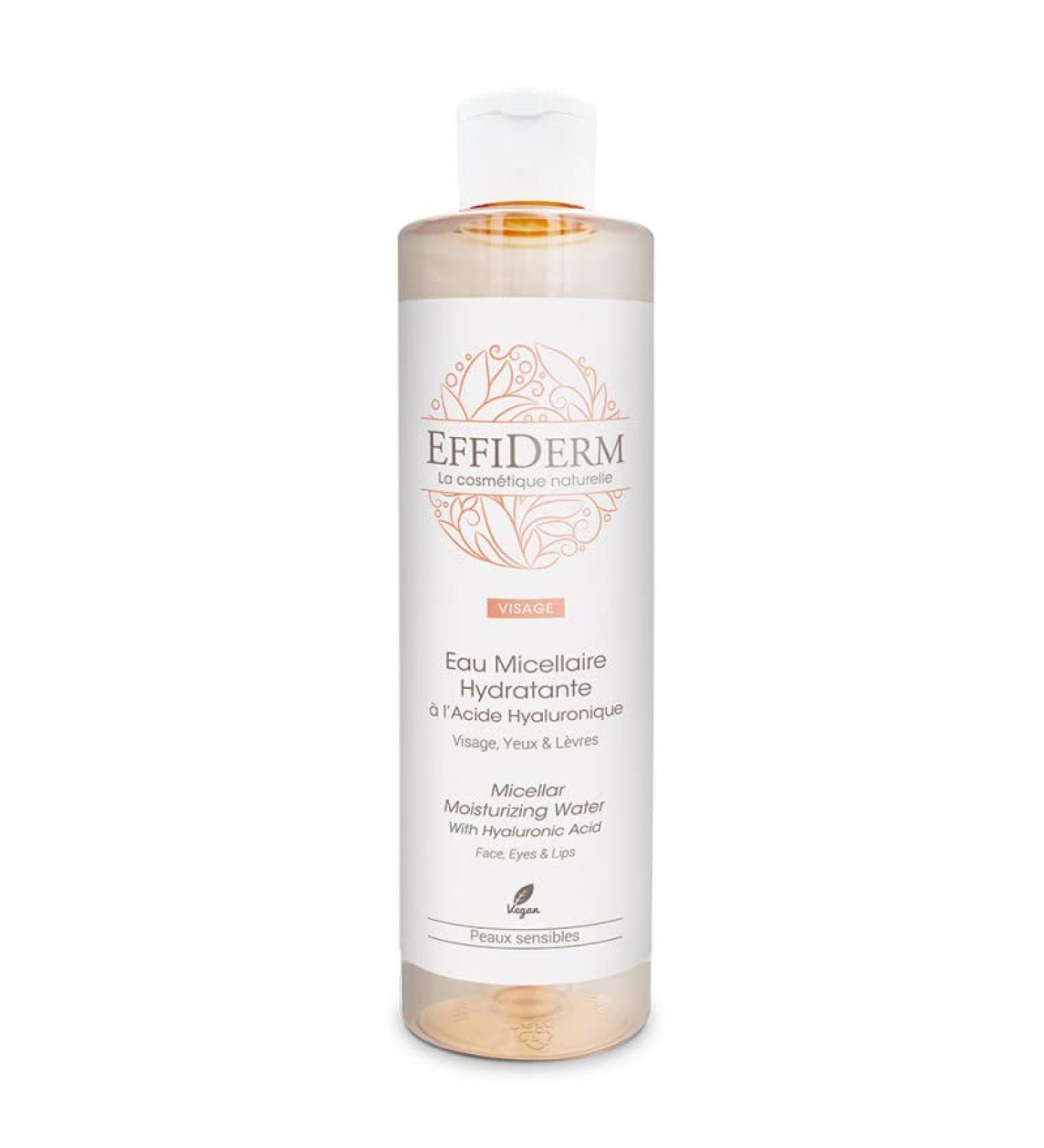 Effermal Moisturizing Micellar Water | 100% Natural | Soft & Hydrated Skin | 300ml - Buy Online on GoSupps.com
