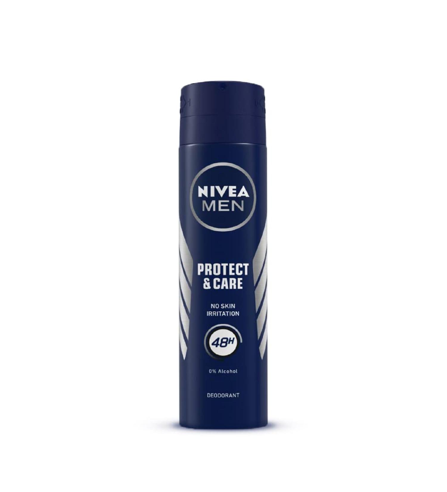 Nivea Men Protect & Care Deodorant 150 ml - Fresh | Buy Online | International Shipping Available - Buy Online on GoSupps.com