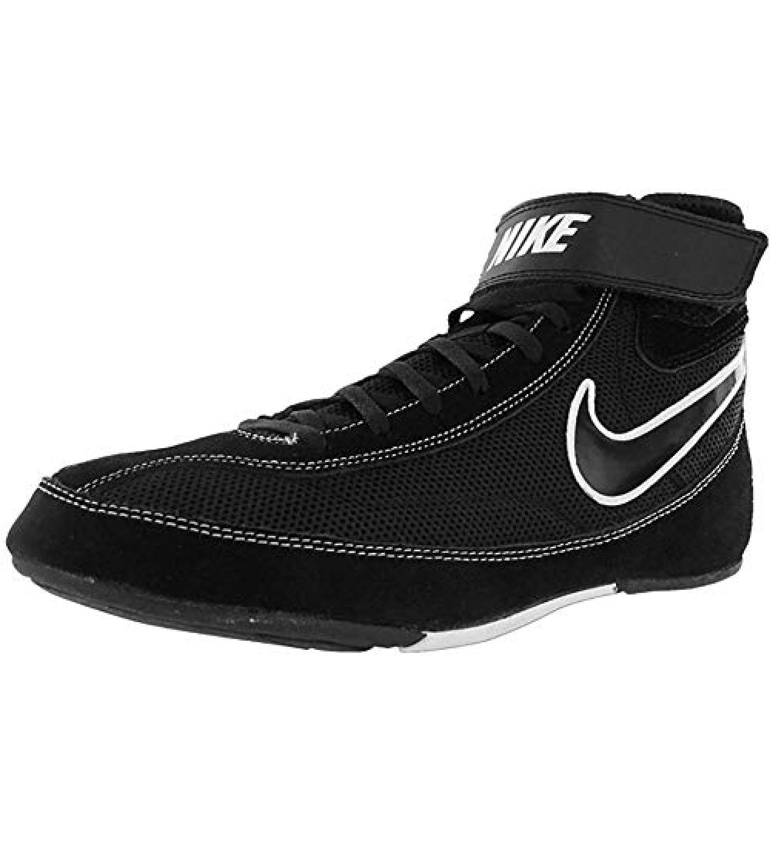 Nike Men's Speedsweep VII Wrestling Shoes 8.5 Black/Black/White