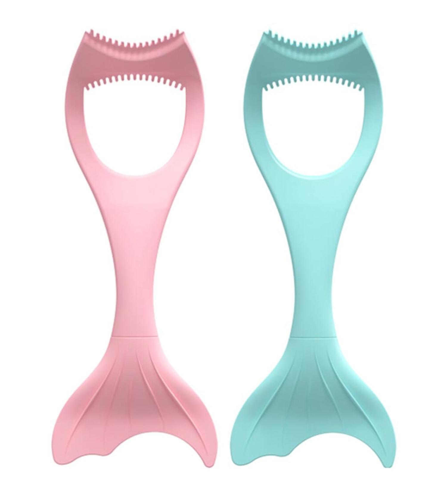 Cabilock 2pcs Mascara Brush Eyeshadow Brush Eye Brow Comb Lash Mascara Guide Lash Shield Eyelash Set - Buy Online on GoSupps.com