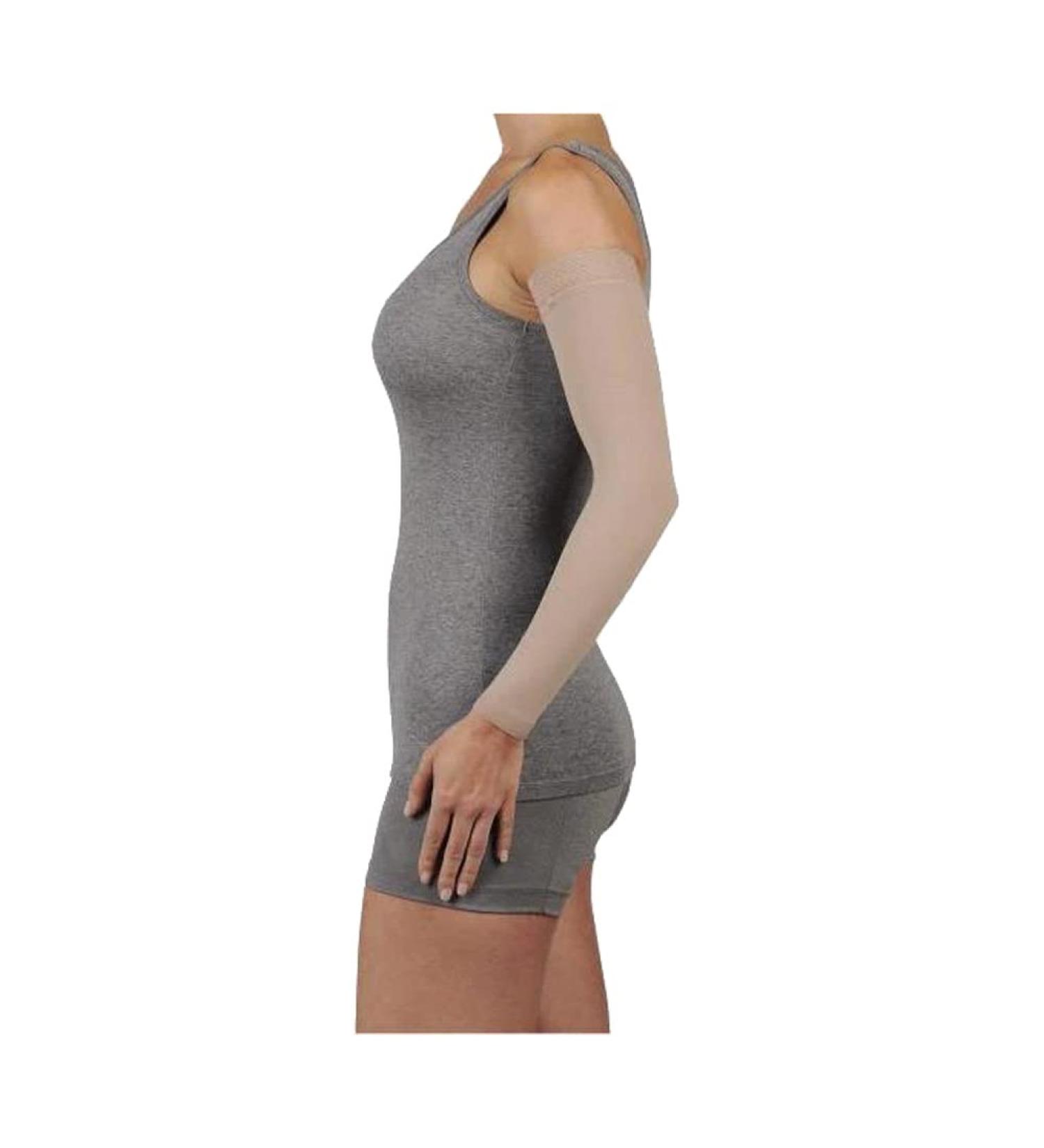 Juzo Dynamic Varin 3511 Women's Beige Armsleeve 20-30mmHg - Regular Fit - Buy Online on GoSupps.com