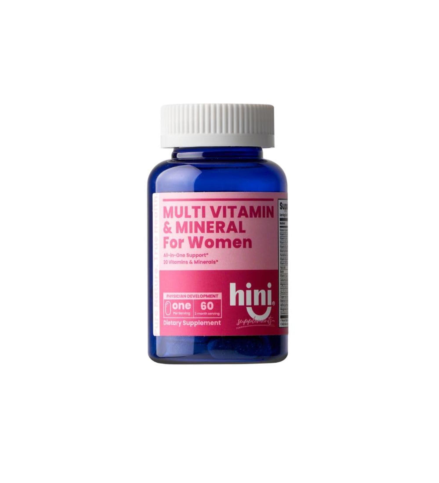 HINI Multi Vitamin & Mineral for Women 60 Tablets - Buy Online on GoSupps.com