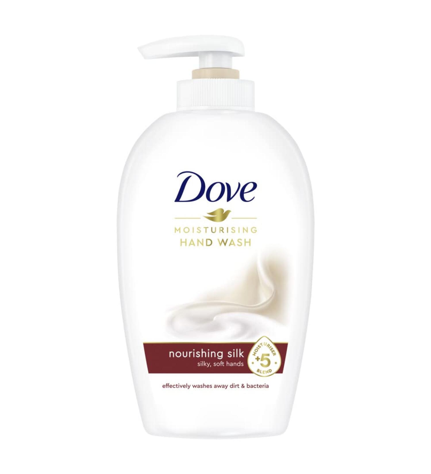Dove Silk Cream Hand Wash 250ml - Gentle and Hydrating - Buy Online on GoSupps.com