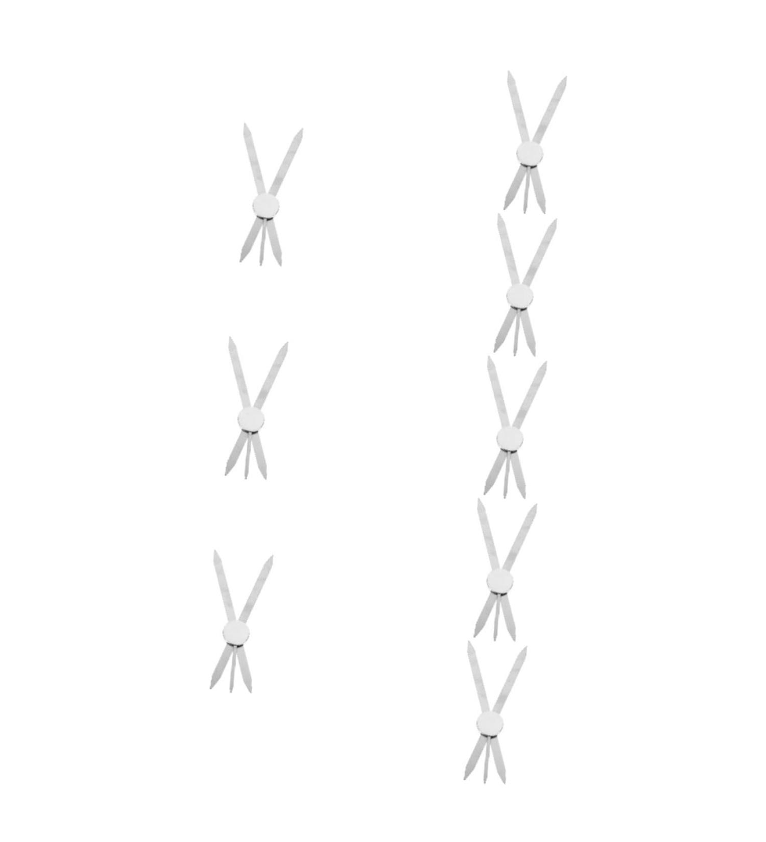 Ipetboom 8 Pcs Balance Ruler Eyebrow Makeup Template Eyebrow Microblading Ruler Positioning Ruler Girl mediumx8pcs Silverx8pcs - Buy Online on GoSupps.com